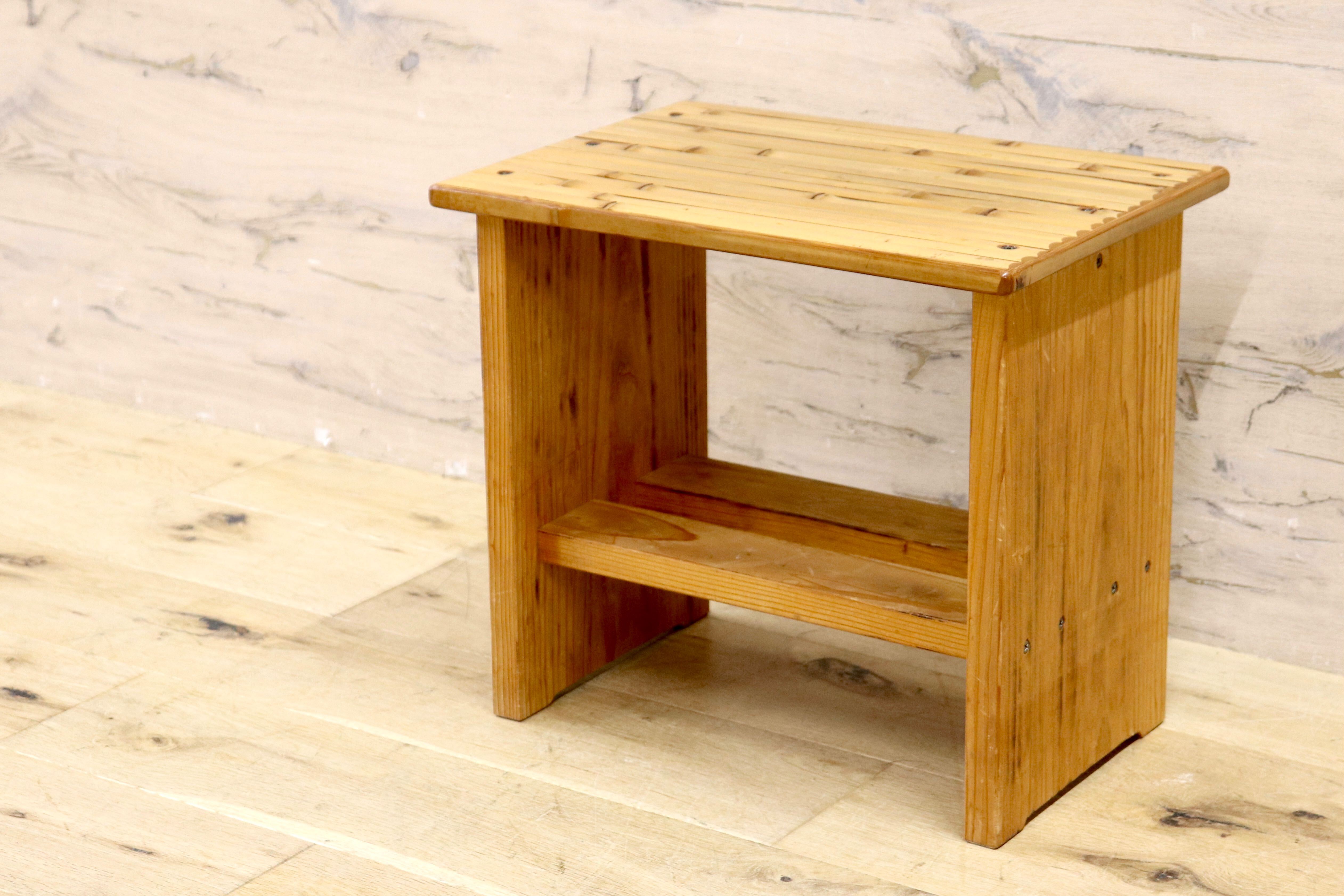 GMIK53A○梅里竹芸 Umezato Bamboo Craft 竹家具 スツール 椅子 踏み台 工芸品 バンブー 宮崎 高級 健康椅子