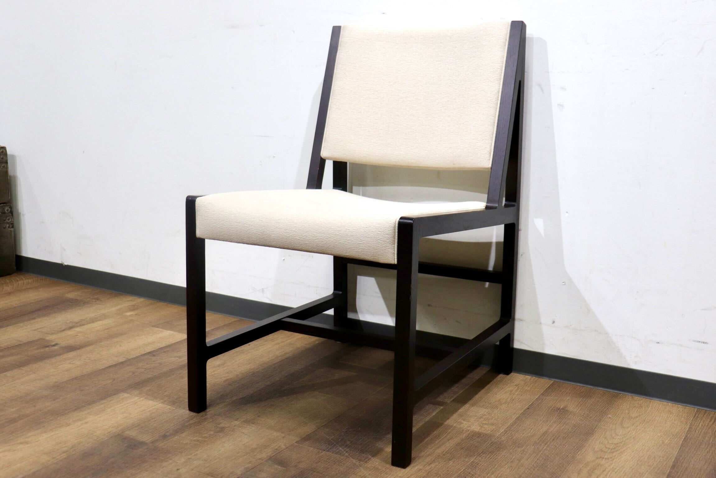 GMHN292D○ROCKSTONE / ロックストーン PM135 BOWSEN サイドチェア ダイニングチェア 椅子 ファブリック アッシュ材 定価 約8.3万 展示品