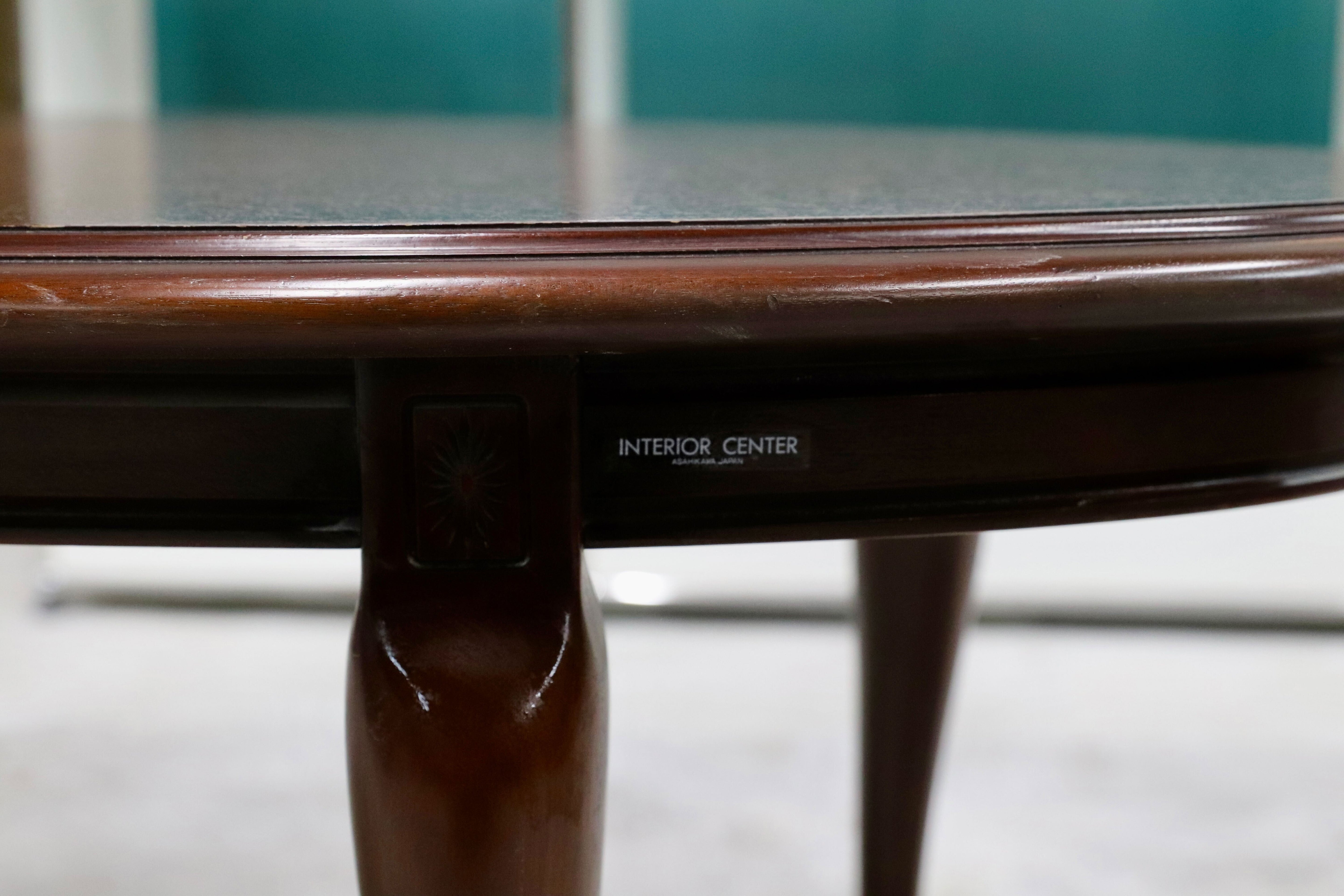 GMHK397○インテリアセンター 北海道旭川 カンディハウス CONDE HOUSE センターテーブル リビングテーブル 応接机 クラシック レトロ