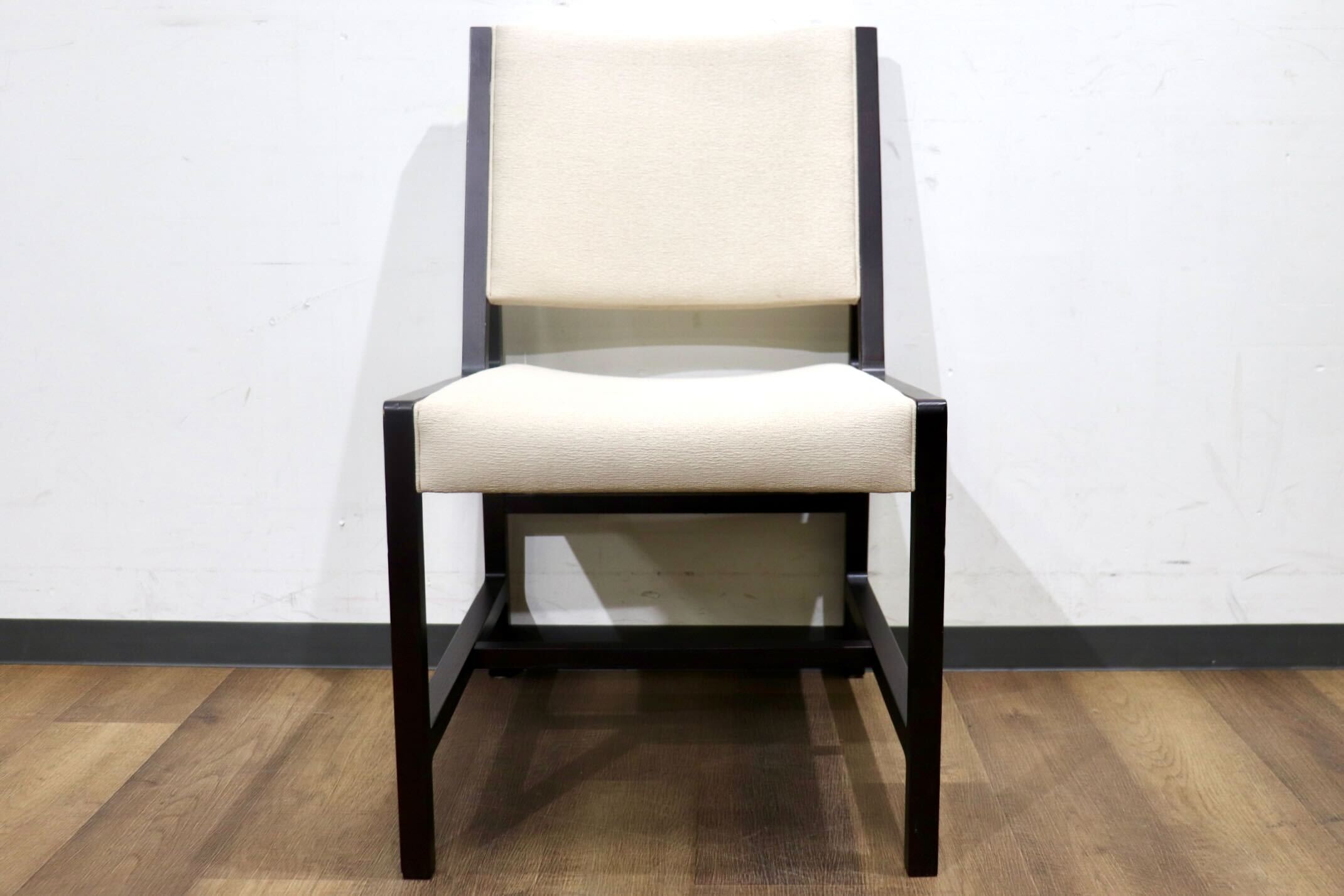 GMHN292D○ROCKSTONE / ロックストーン PM135 BOWSEN サイドチェア ダイニングチェア 椅子 ファブリック アッシュ材 定価 約8.3万 展示品