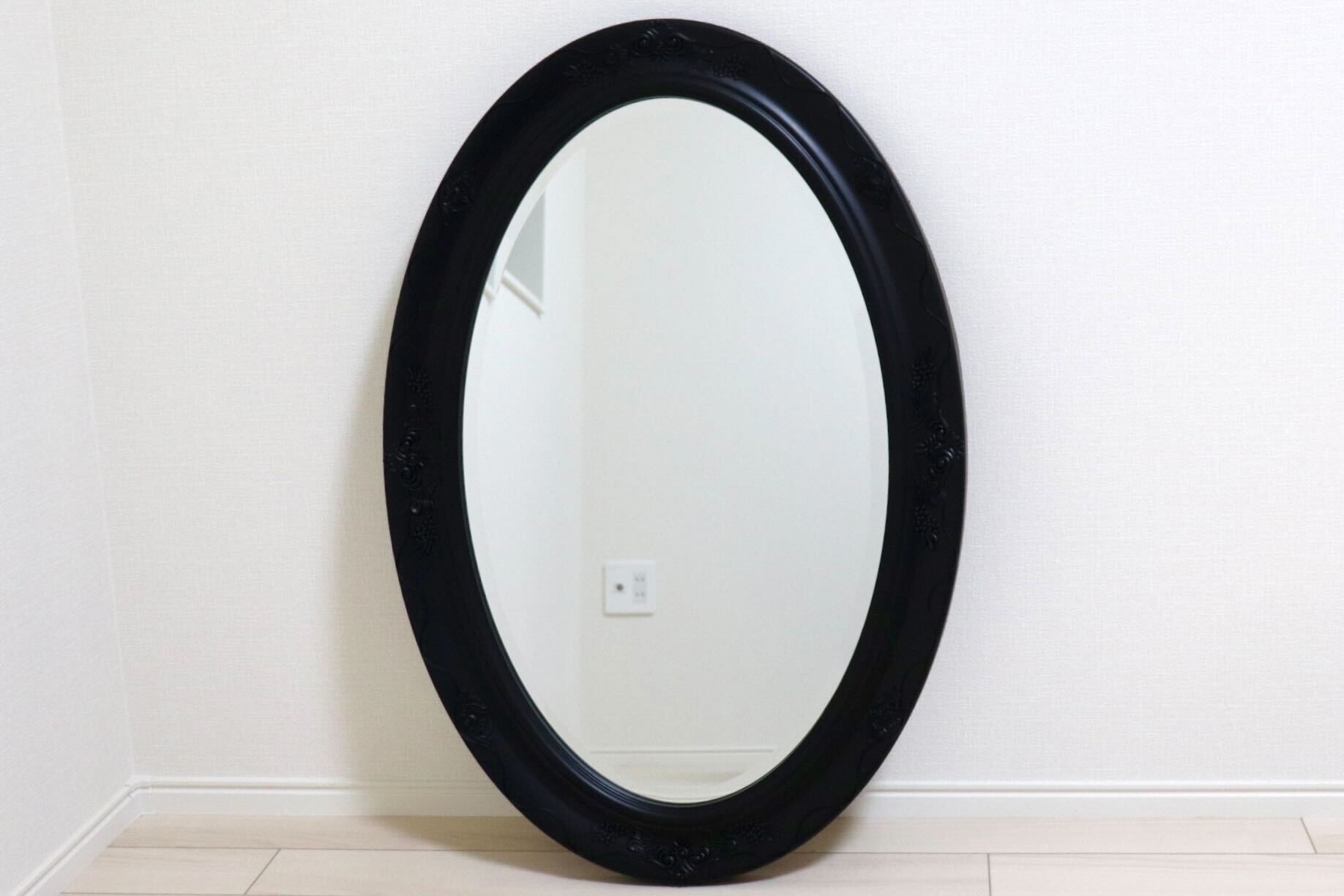 GMIK745L○ウォールミラー 壁掛け鏡 姿見 壁掛けミラー 全身鏡 立て掛けミラー 鏡 クラシック調