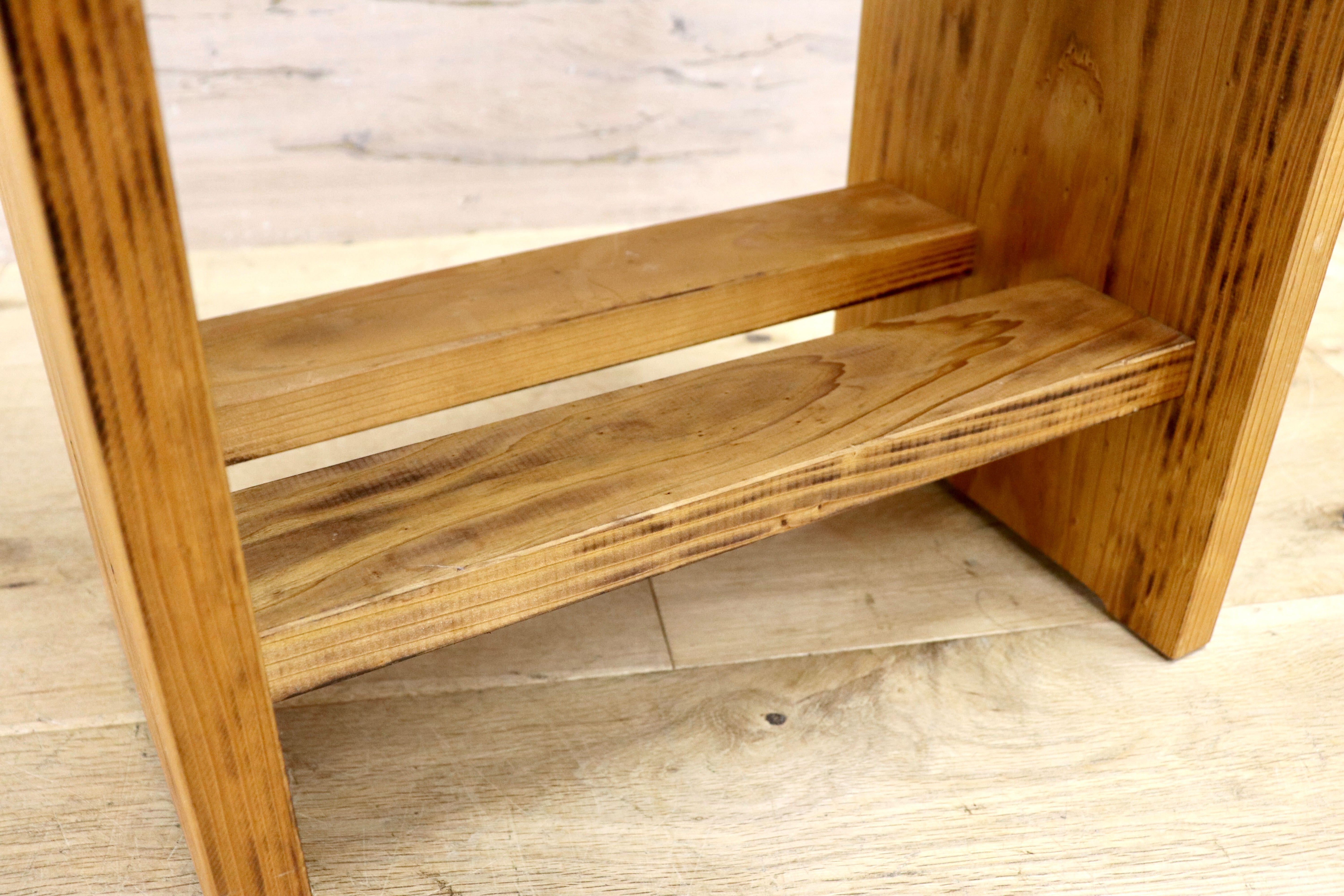 GMIK53A○梅里竹芸 Umezato Bamboo Craft 竹家具 スツール 椅子 踏み台 工芸品 バンブー 宮崎 高級 健康椅子