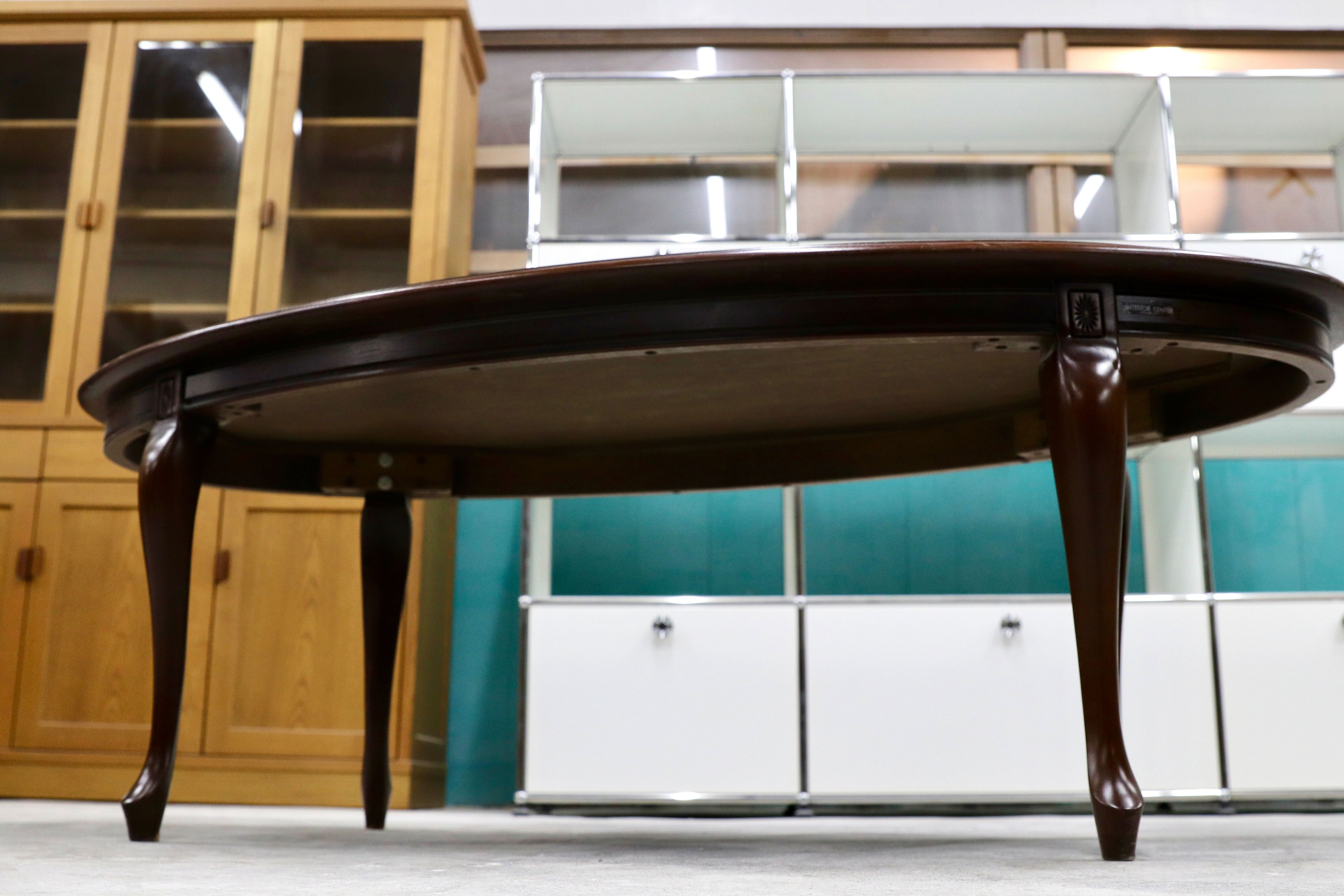 GMHK397○インテリアセンター 北海道旭川 カンディハウス CONDE HOUSE センターテーブル リビングテーブル 応接机 クラシック レトロ