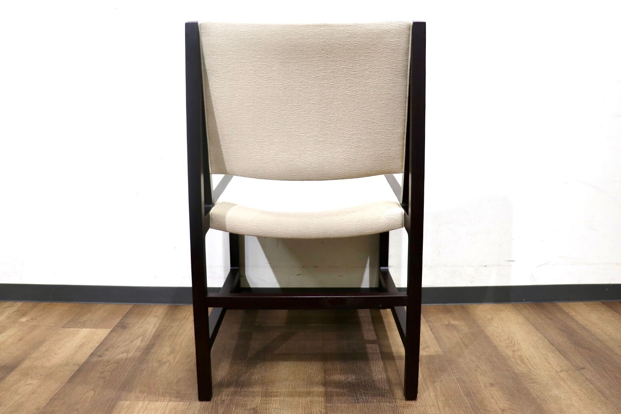 GMHN292D○ROCKSTONE / ロックストーン PM135 BOWSEN サイドチェア ダイニングチェア 椅子 ファブリック アッシュ材 定価 約8.3万 展示品