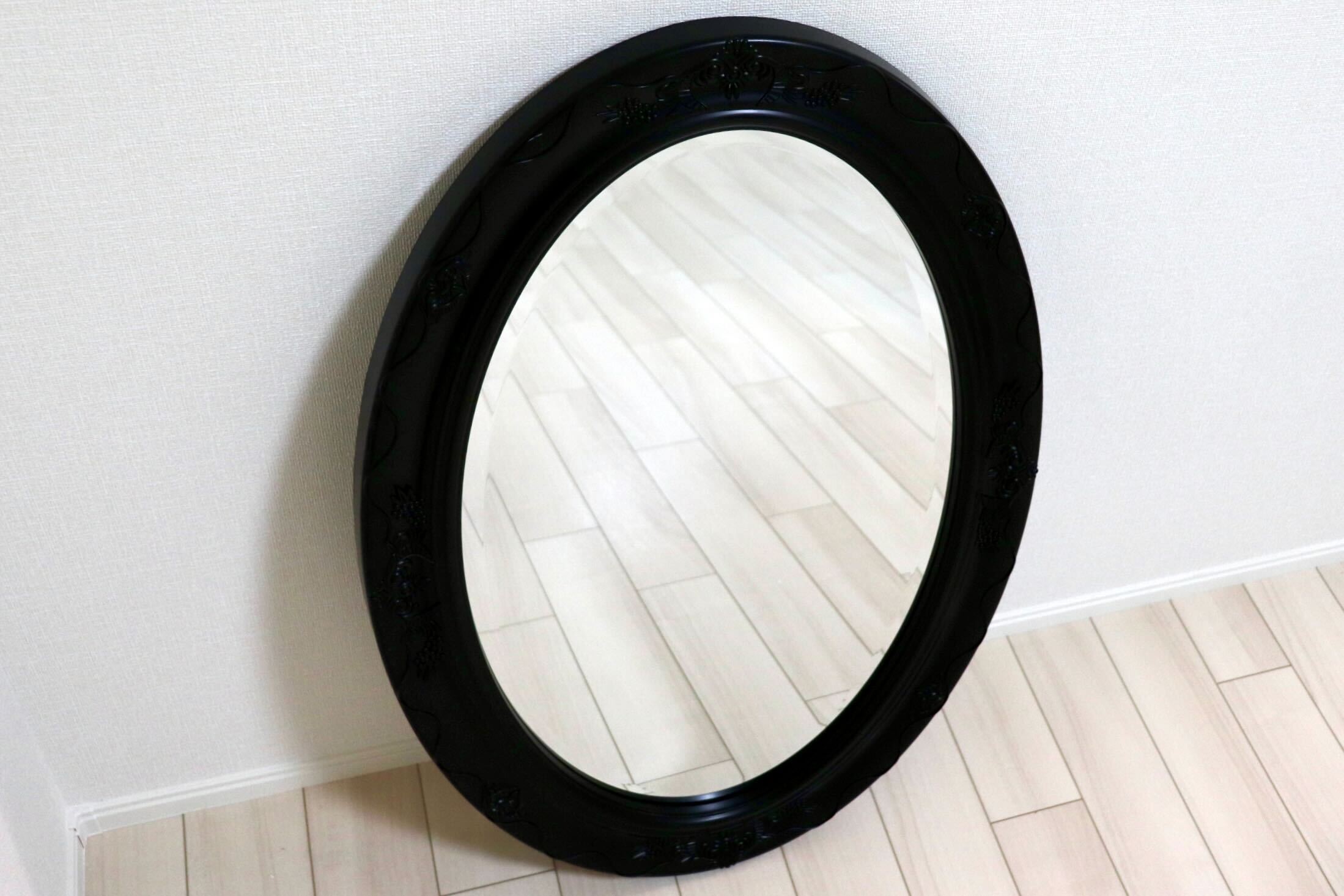 GMIK745O○ウォールミラー 壁掛け鏡 姿見 壁掛ミラー全身鏡 立て掛けミラー 鏡 クラシック調