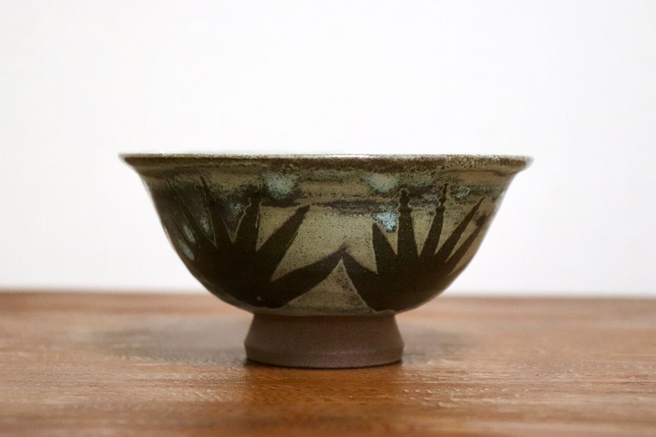 GMIO464B○千代市陶房 清水千代市 丹波焼 ごはん茶碗 陶器 丹波篠山 伝統工芸 未使用