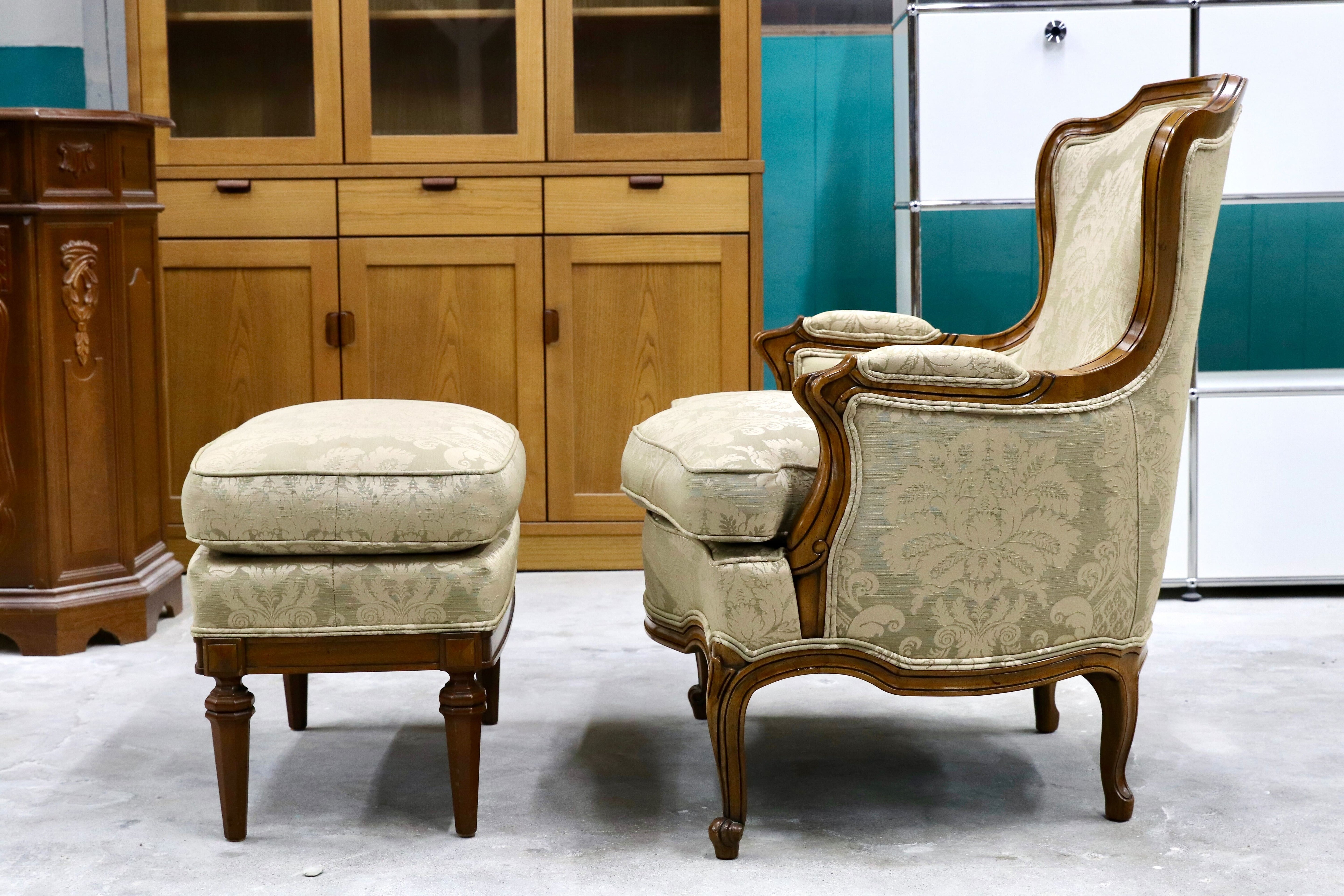 GMHH286B○DREXEL HERITAGE / ドレクセルヘリテイジ Upholstery 1人掛けソファ シングルソファ ラウンジチェア 最高級 約60万