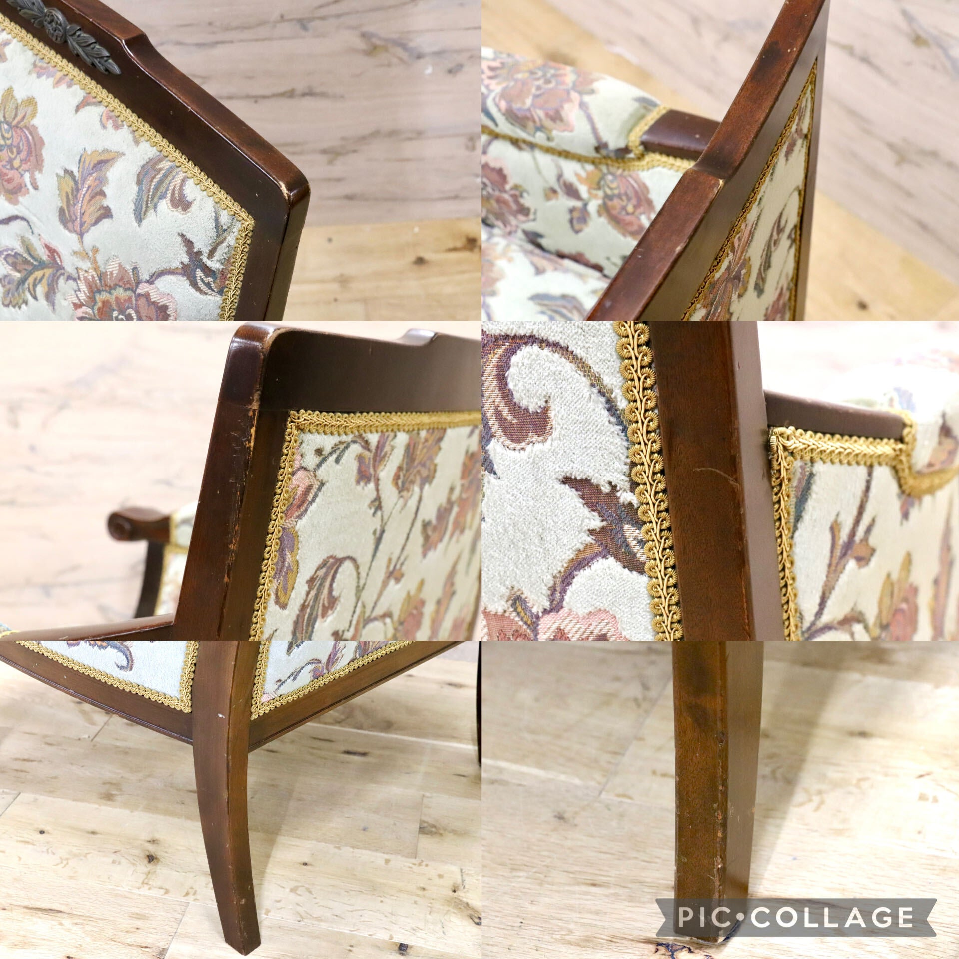 GMJK156D◯メープル不二家 神戸洋家具 ラウンジチェア シングルソファ アームチェア 一人掛けソファ 椅子 ファブリック ヨーロピアン