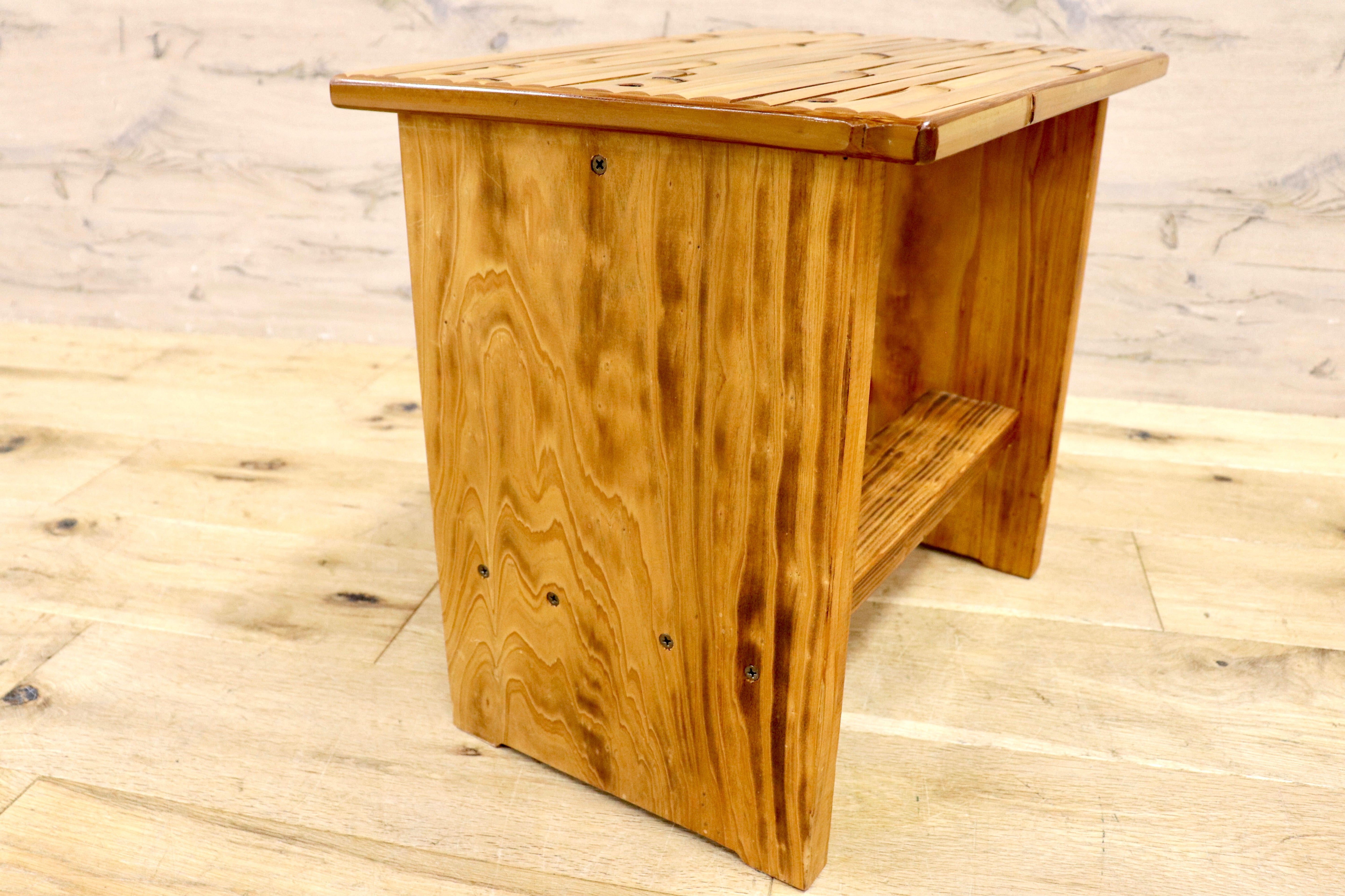GMIK53B○梅里竹芸 Umezato Bamboo Craft 竹家具 スツール 椅子 踏み台 工芸品 バンブー 宮崎 高級 健康椅子 (コピー)