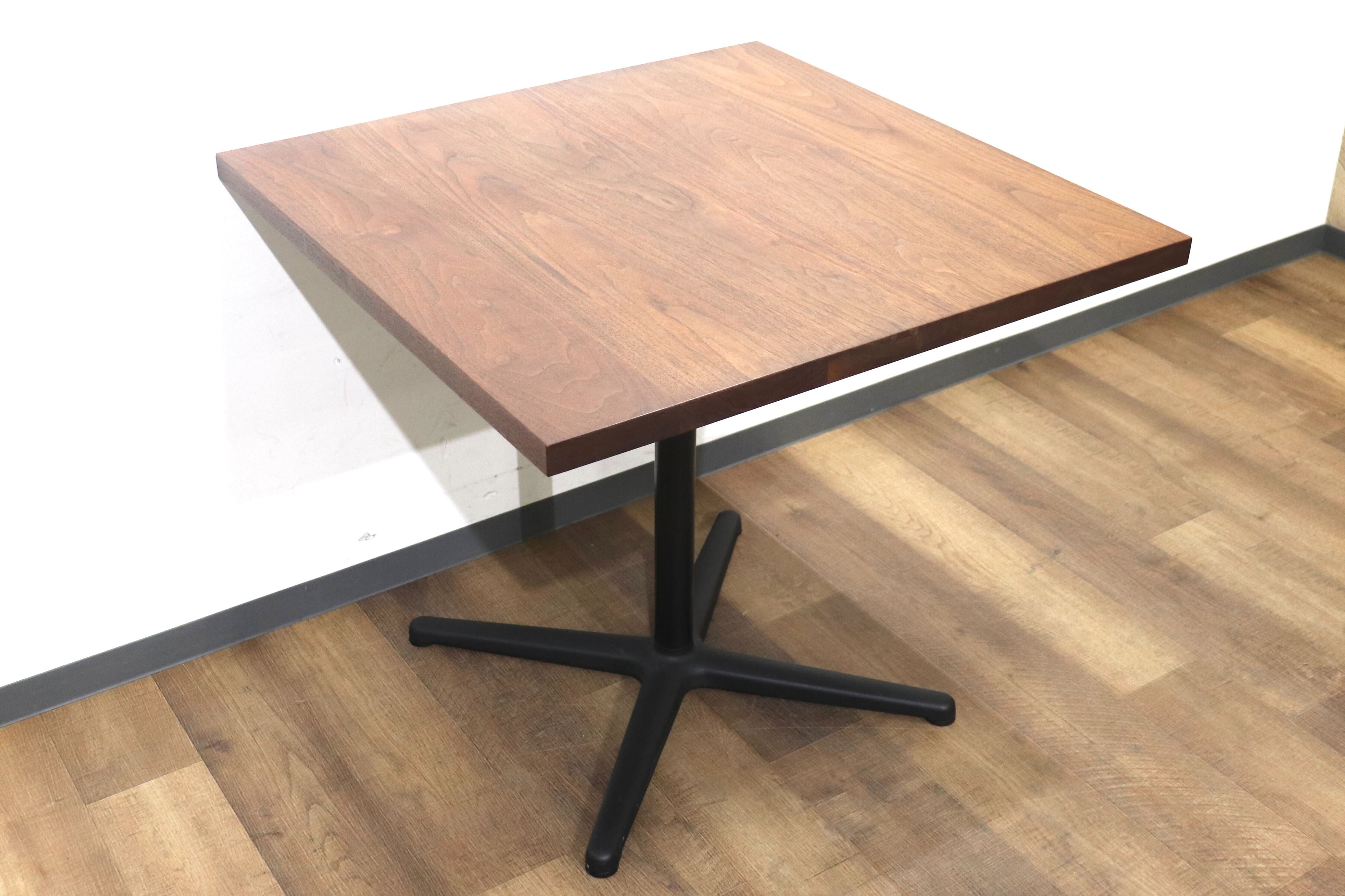 GMHN298A○LEGNATEC / レグナテック ダイニングテーブル カフェテーブル 店舗什器 カフェ ウォールナット 北欧スタイル インダストリアル