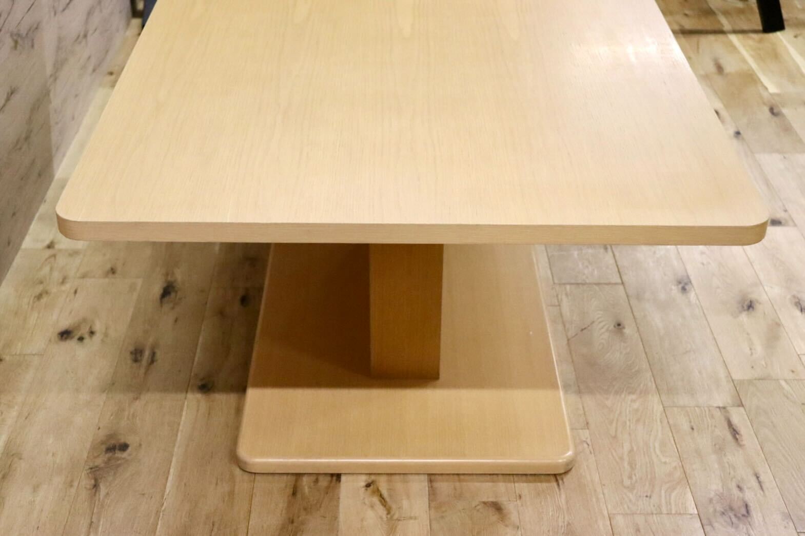 GMFH431○エスティック formax CORTLAND コートランド ダイニングテーブル ワークテーブル 作業台 安積 伸 ホワイトオーク 定価約30万