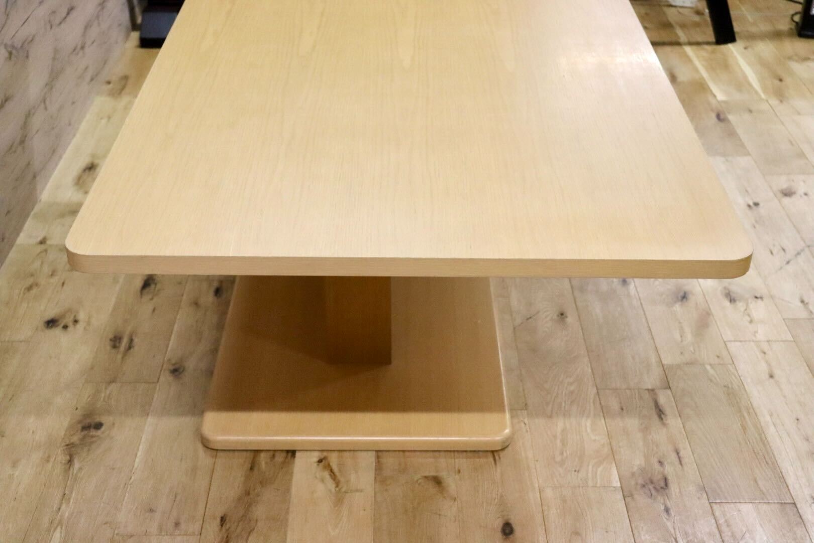 GMFH431○エスティック formax CORTLAND コートランド ダイニングテーブル ワークテーブル 作業台 安積 伸 ホワイトオーク 定価約30万