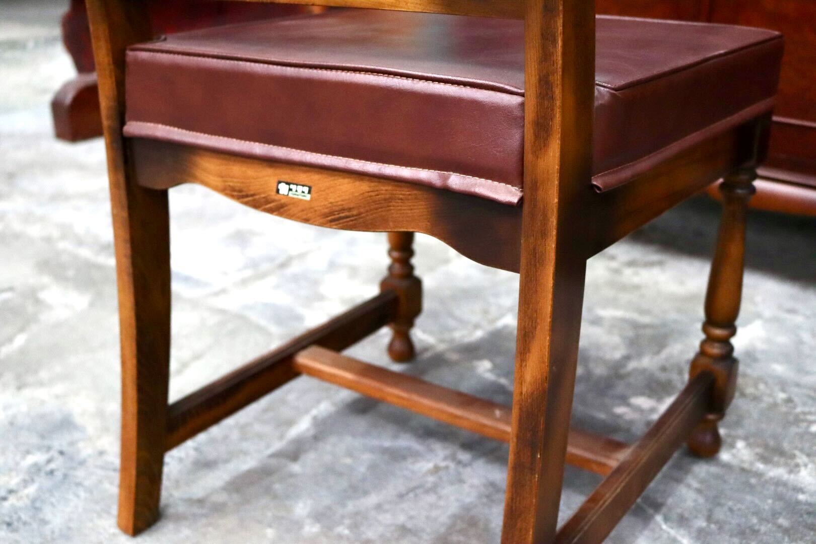 GMIS494B○karimoku / カリモク オールドカリモク ダイニングチェア アームレスチェア 椅子 ブナ材 レトロ クラシック ヴィンテージ