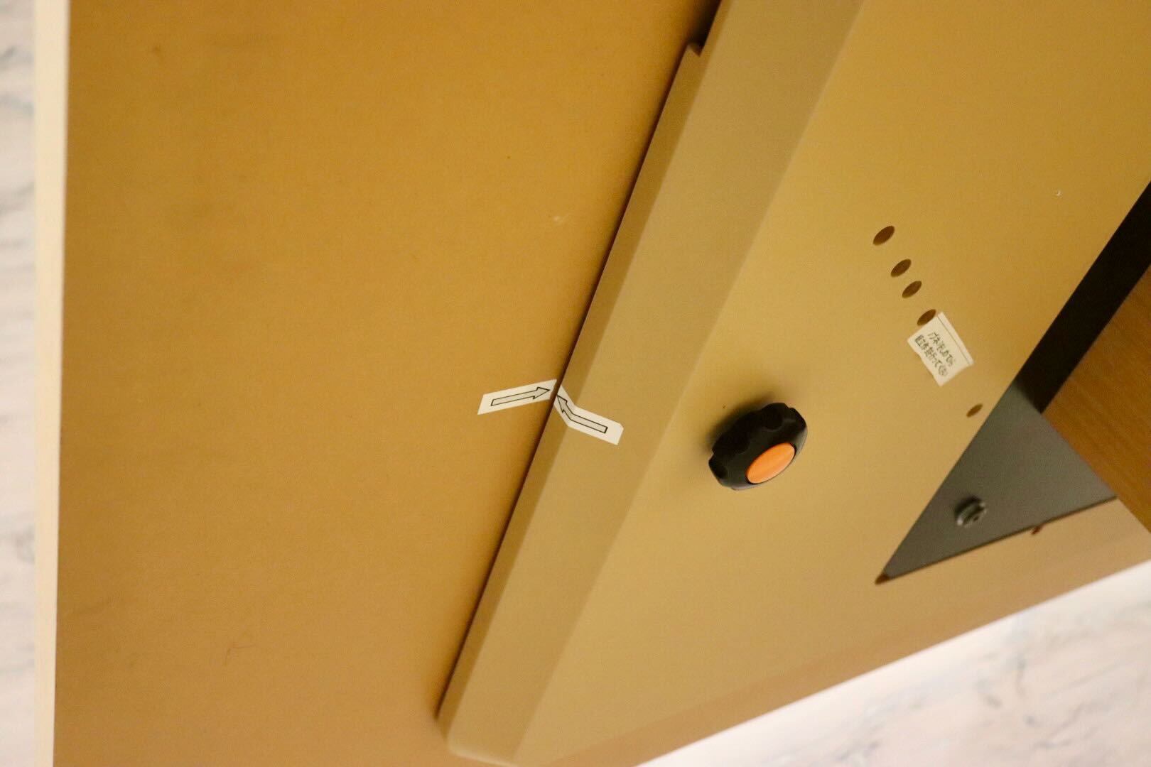 GMFH431○エスティック formax CORTLAND コートランド ダイニングテーブル ワークテーブル 作業台 安積 伸 ホワイトオーク 定価約30万