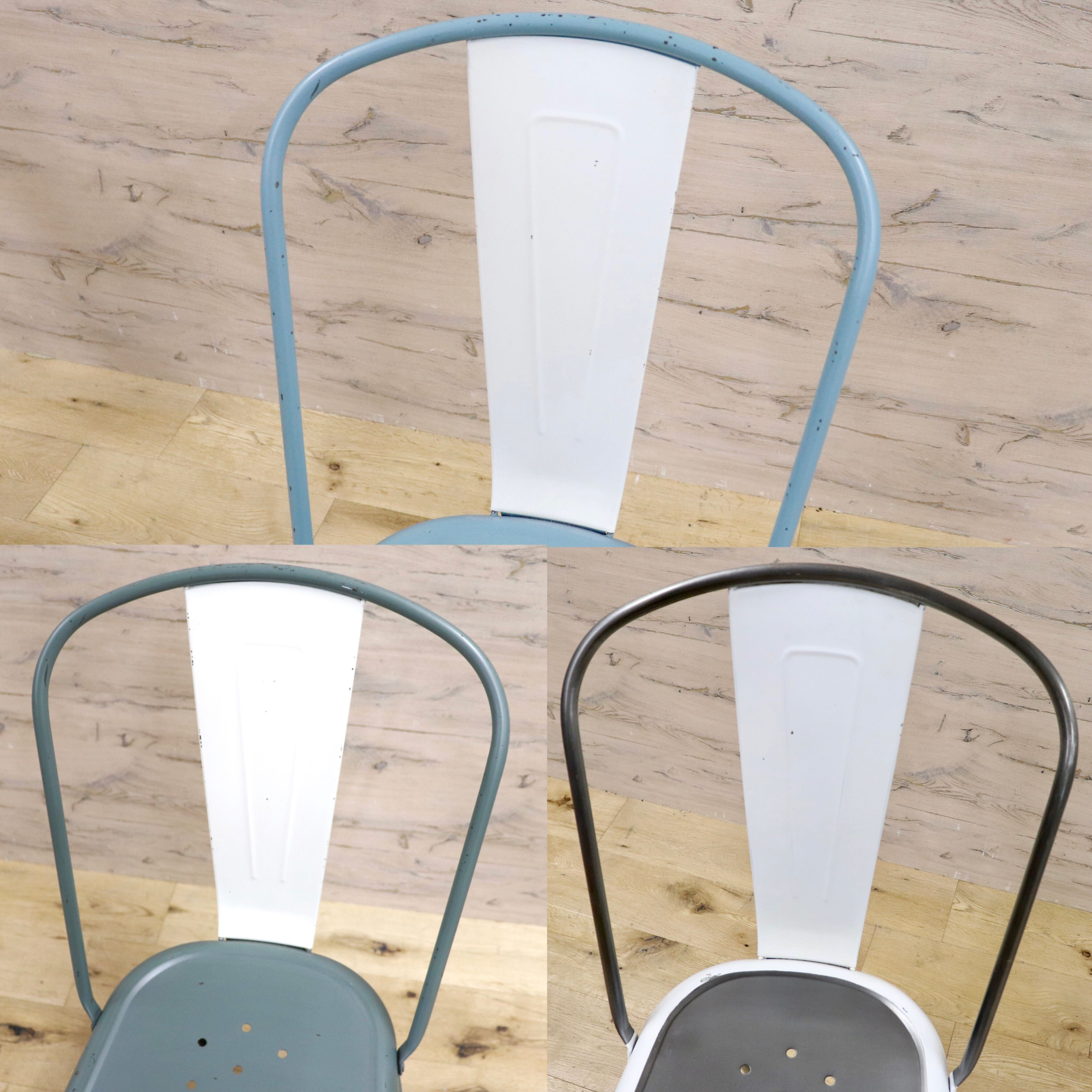 GMHN110B○CRASH GATE / クラッシュゲート GREG グレッグ ダイニングチェア 椅子 3脚セット スタッキング インダストリアル 関家具