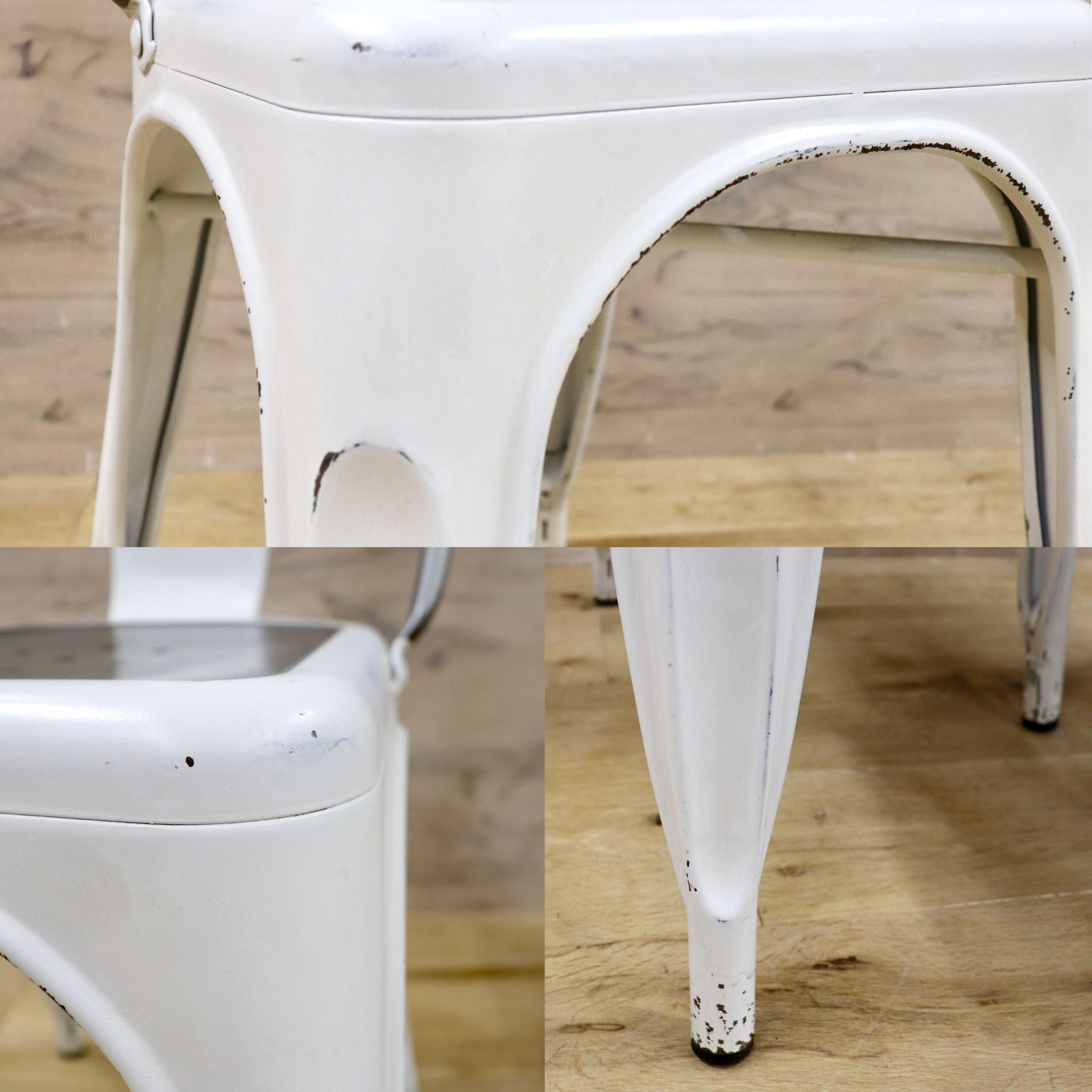 GMHN110B○CRASH GATE / クラッシュゲート GREG グレッグ ダイニングチェア 椅子 3脚セット スタッキング インダストリアル 関家具