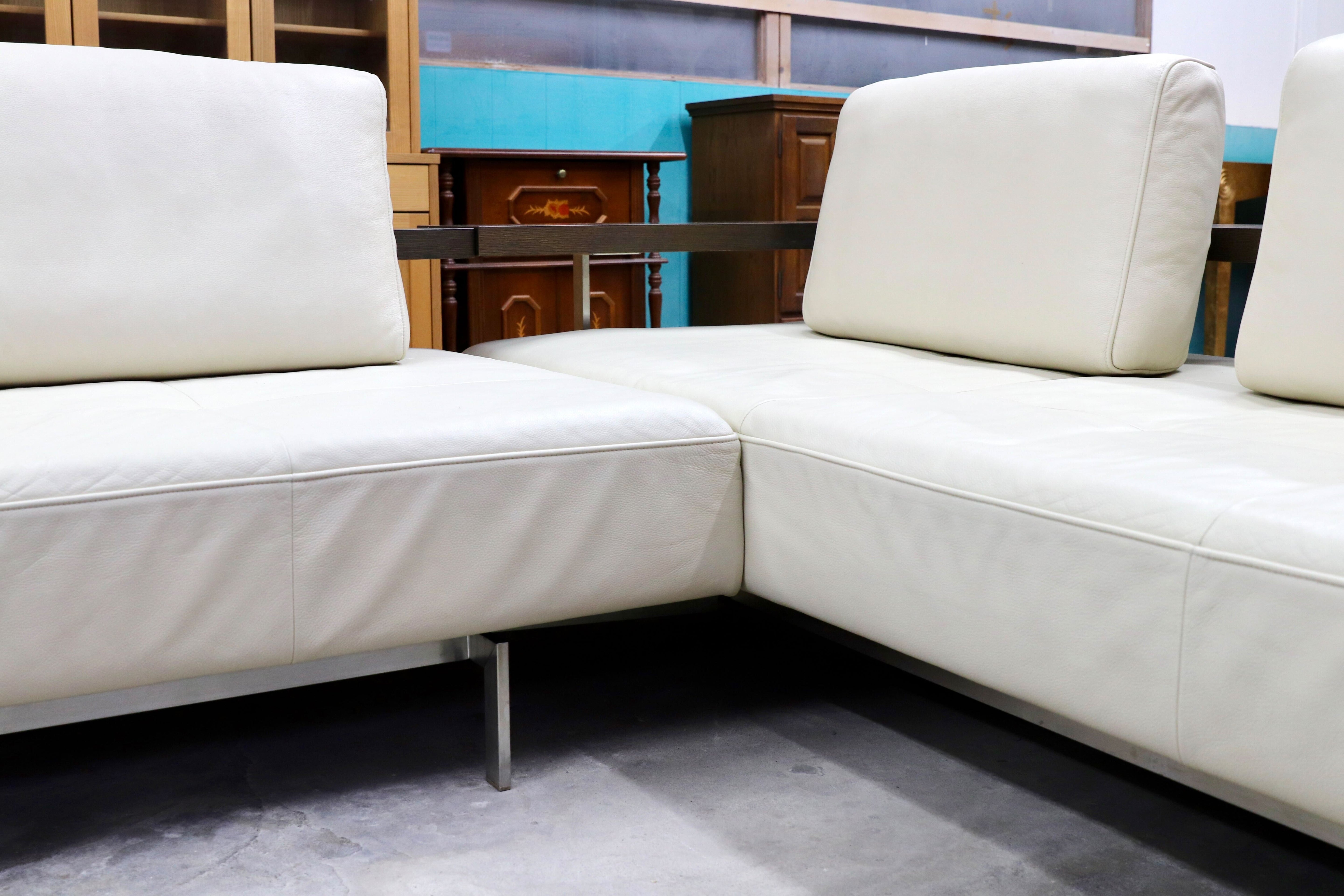 GMIK60○ROLF BENZ / ロルフベンツ DONO ドノ カウチソファ コーナーソファ 本革 レザー ドイツ IDC大塚家具 定価約300万
