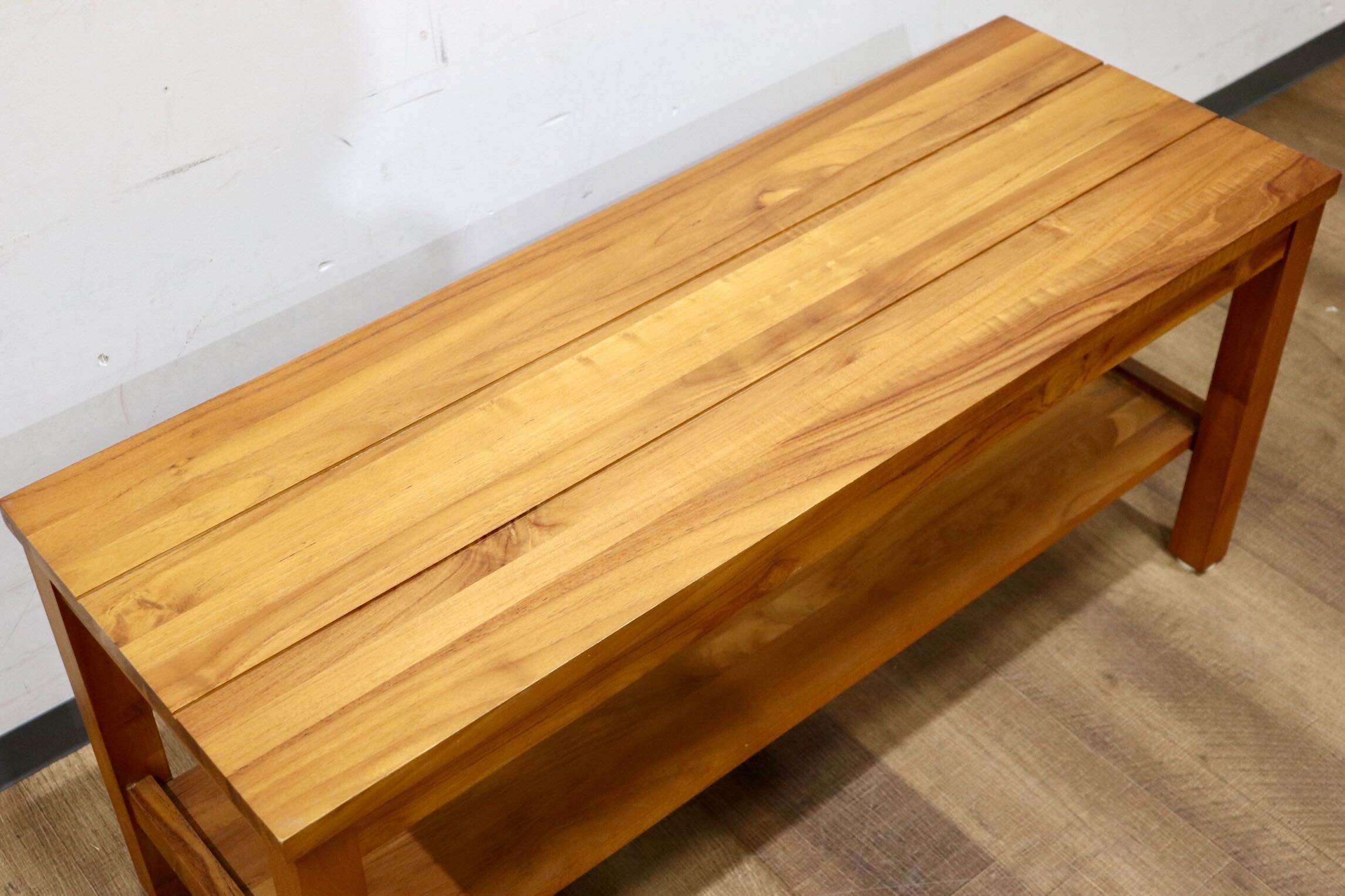 GMHH313○unico / ウニコ BREATH ブレス ダイニングベンチ 食卓椅子 ベンチ 長椅子 チェア チーク材 ナチュラル 北欧スタイル 廃番