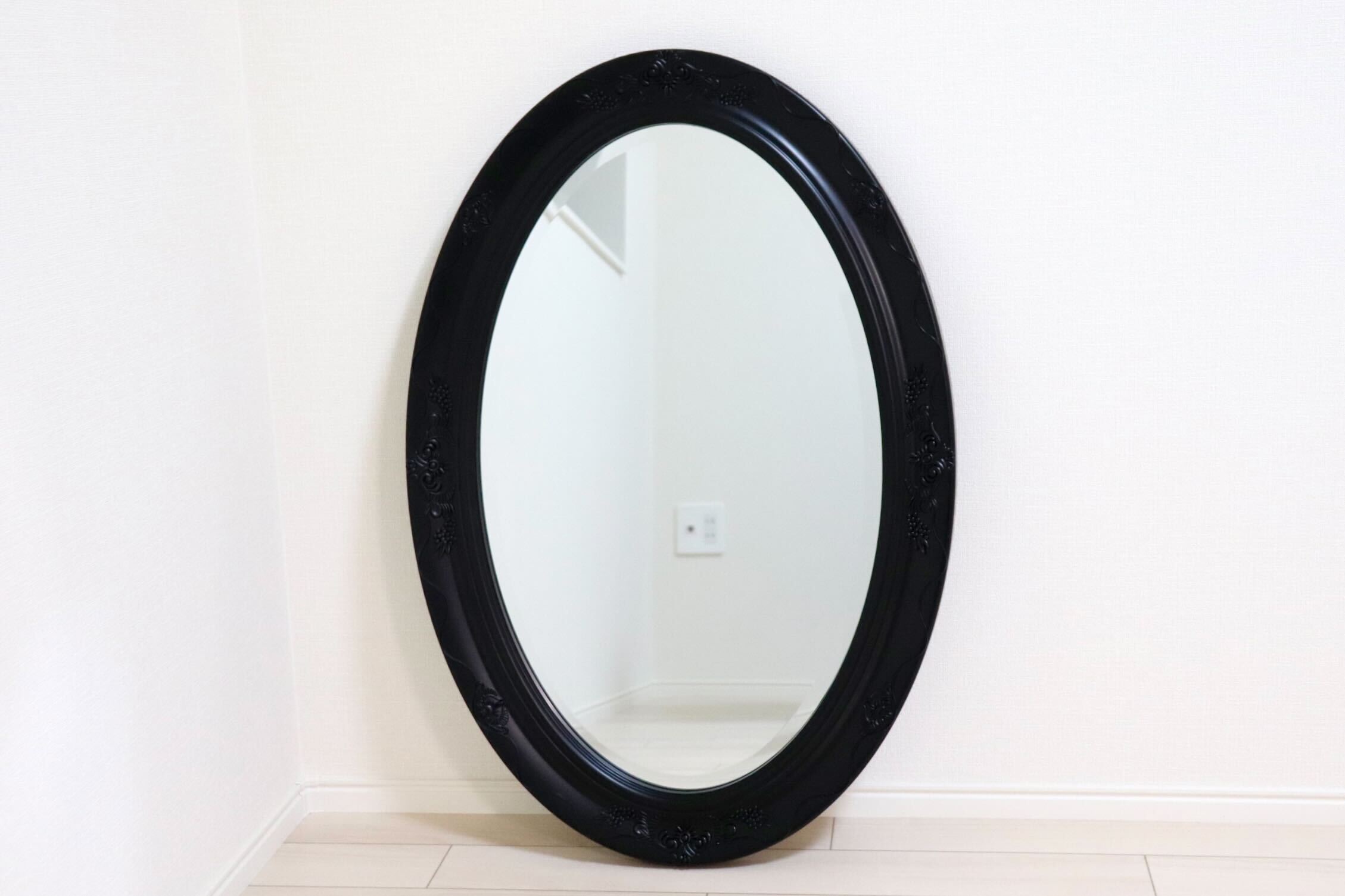 GMIK745U○ウォールミラー 壁掛け鏡 姿見 壁掛けミラー 全身鏡 立て掛けミラー 鏡 クラシック調