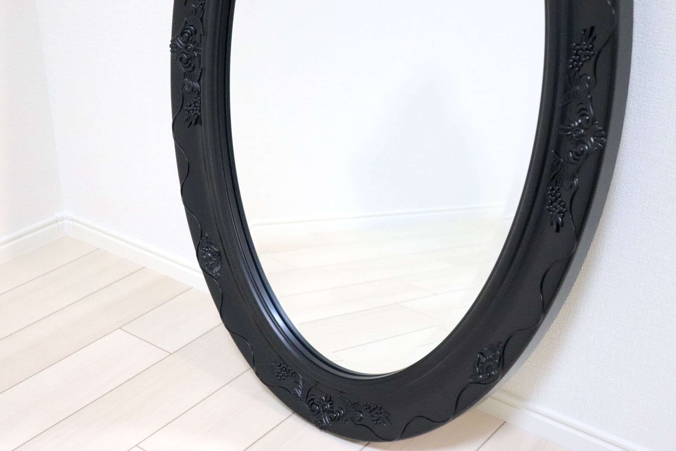 GMIK745U○ウォールミラー 壁掛け鏡 姿見 壁掛けミラー 全身鏡 立て掛けミラー 鏡 クラシック調