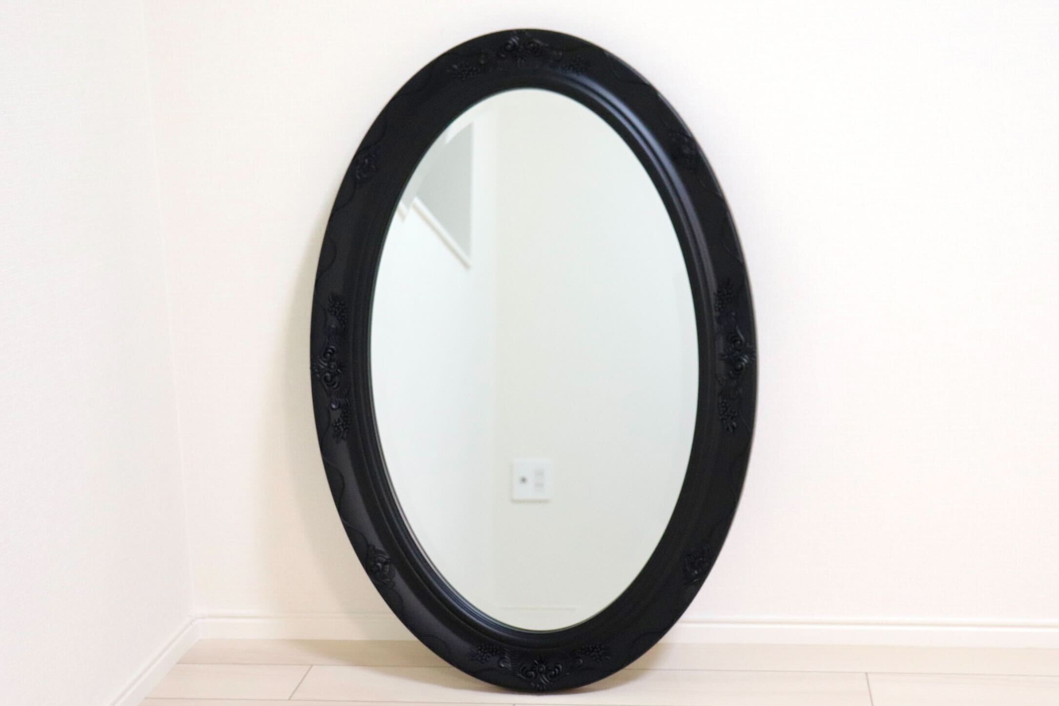 GMIK745W○ウォールミラー 壁掛け鏡 姿見 壁掛けミラー 全身鏡 立て掛けミラー 鏡 クラシック調