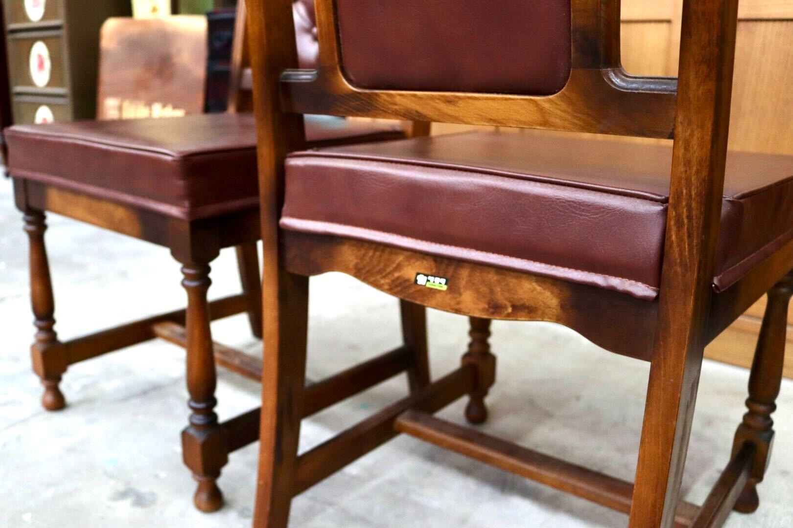 GMIS494D○karimoku / カリモク オールドカリモク ダイニングチェア アームレスチェア 椅子 2脚セット ブナ材 クラシック ヴィンテージ