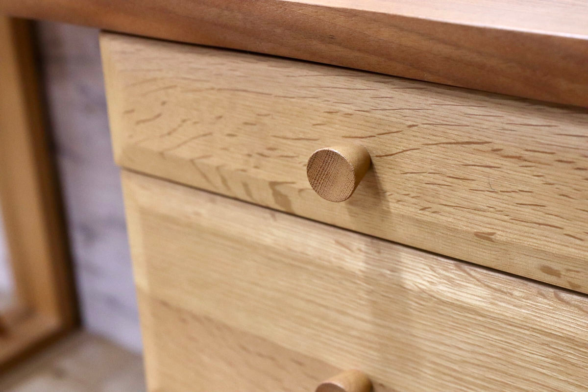 GMJK416○TAKAYAMA WOOD WORKS / 高山ウッドワークス 片袖デスク 書斎机 ウォールナット オーク材 飛騨家具 検)柏木工 日進木工 アクタス