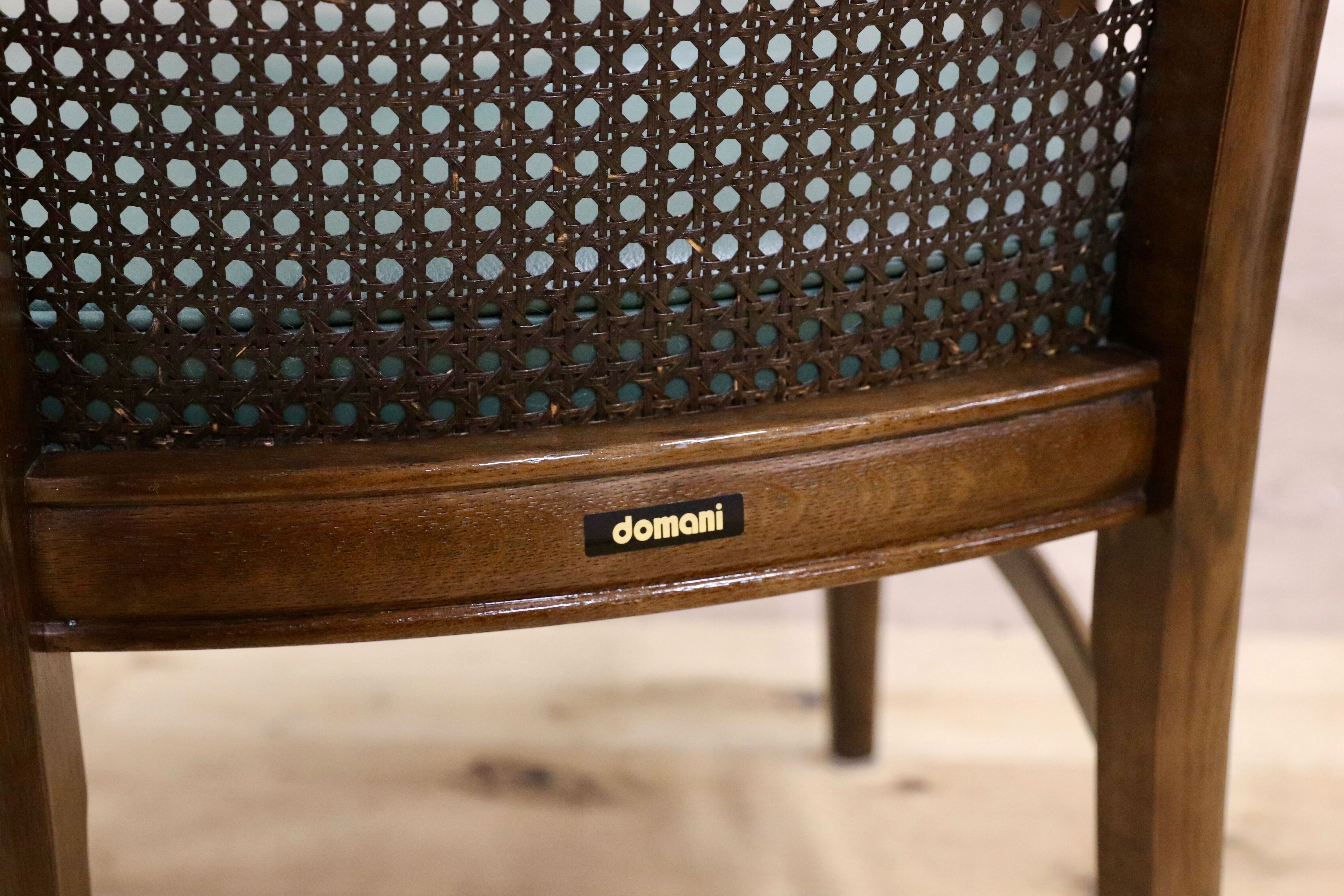 GMHS404A○domani / ドマーニ カリモク karimoku ダイニングチェア アームチェア 椅子 本革 レザー グリーン クラシック チェア