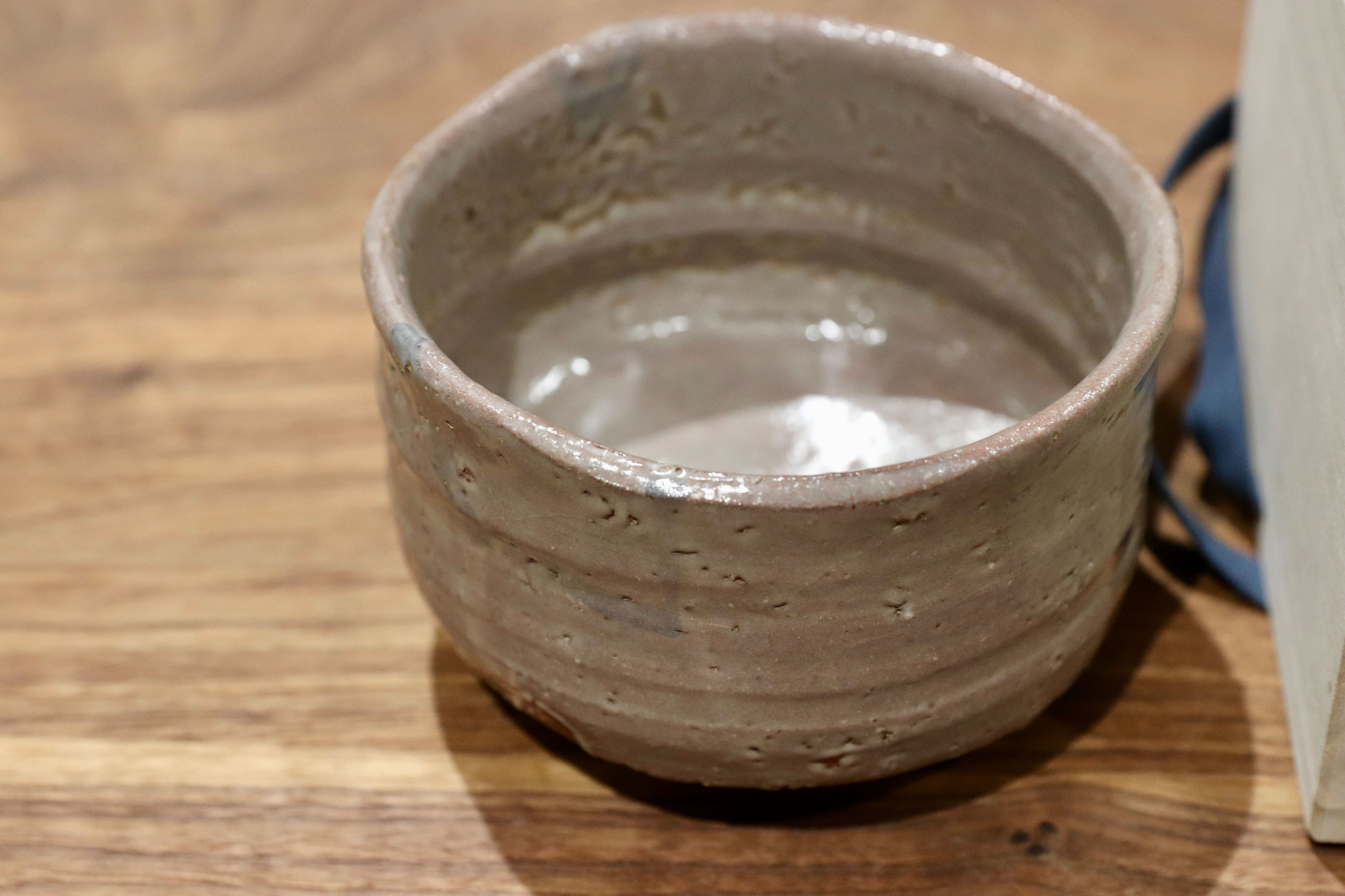 GMIO173○圭泉窯 北村圭泉 鉄絵茶碗 最高級 丹波焼 丹波篠山 陶磁器 未使用