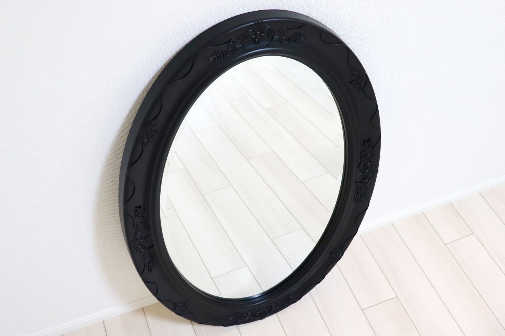 GMIK745Z○ウォールミラー 壁掛け鏡 姿見 壁掛けミラー 全身鏡 立て掛けミラー 鏡 クラシック調