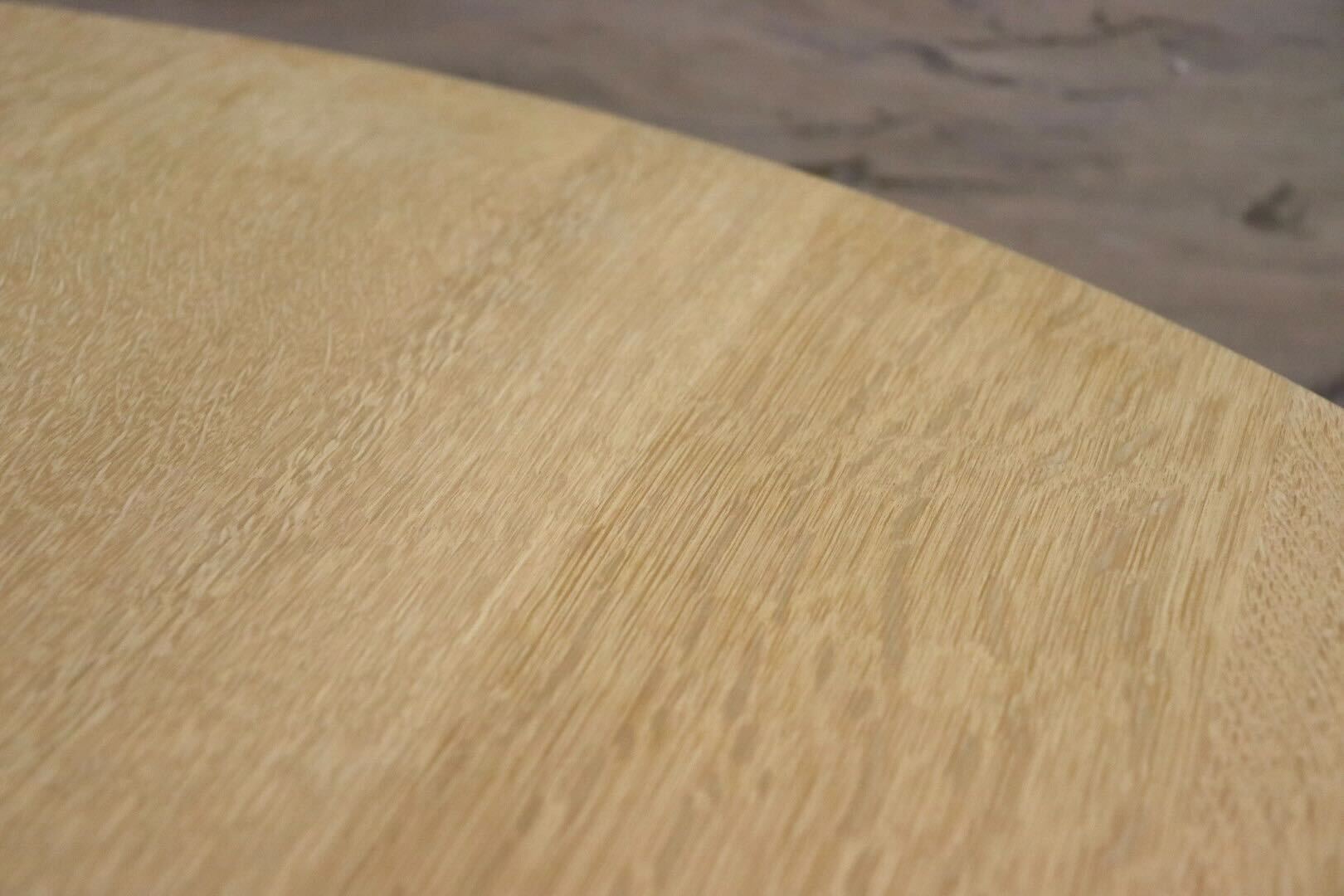 GMIS303○飛騨産業 / HIDA 侭 JIN ダイニングテーブル ラウンドテーブル 食卓机 ナチュラル ホワイトオーク 無垢材 定価約15.5万 展示品