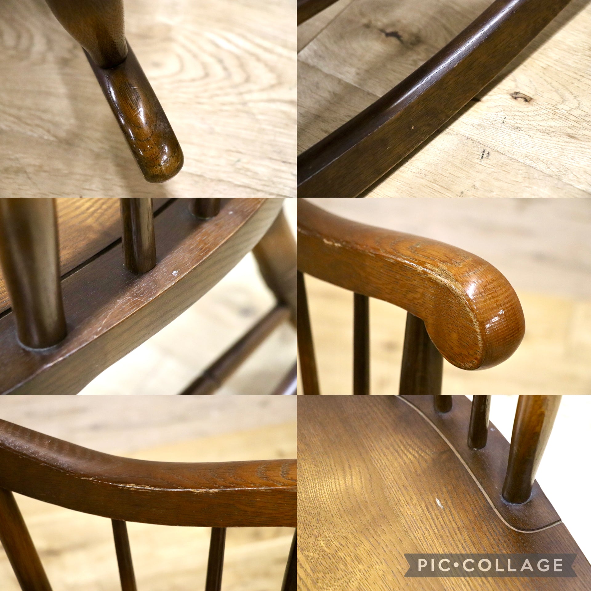GMJS113A○飛騨産業 / HIDA キツツキ 穂高 ロッキングチェア 揺り椅子 楢材 アンティーク レトロ チェア 古民家 ノスタルジック