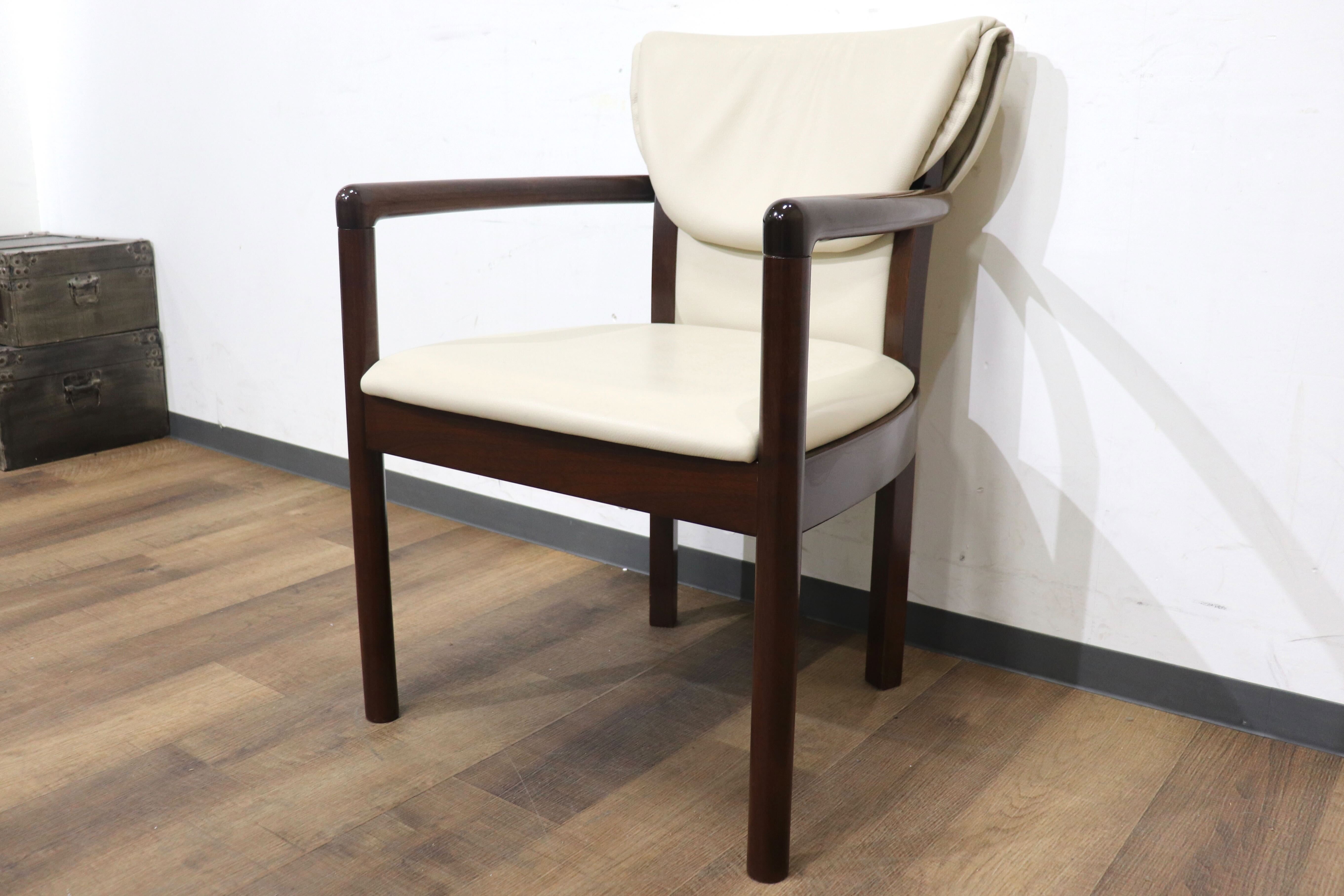 GMHN302A○モリシゲ / MORISHIGE アームチェア ダイニングチェア 食卓椅子 椅子 本革 IDC大塚家具 最高級 モダン クラシック