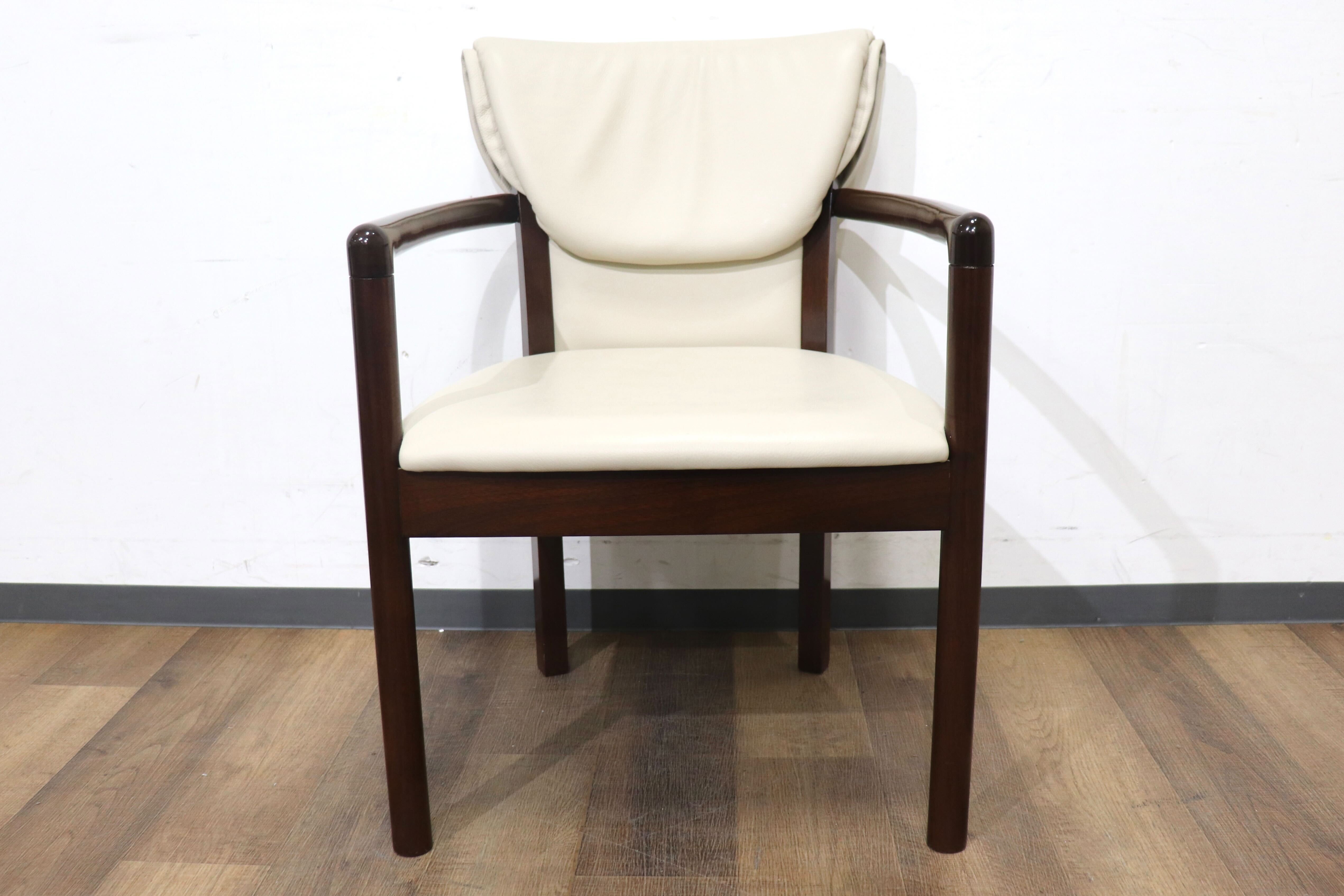 GMHN302A○モリシゲ / MORISHIGE アームチェア ダイニングチェア 食卓椅子 椅子 本革 IDC大塚家具 最高級 モダン クラシック