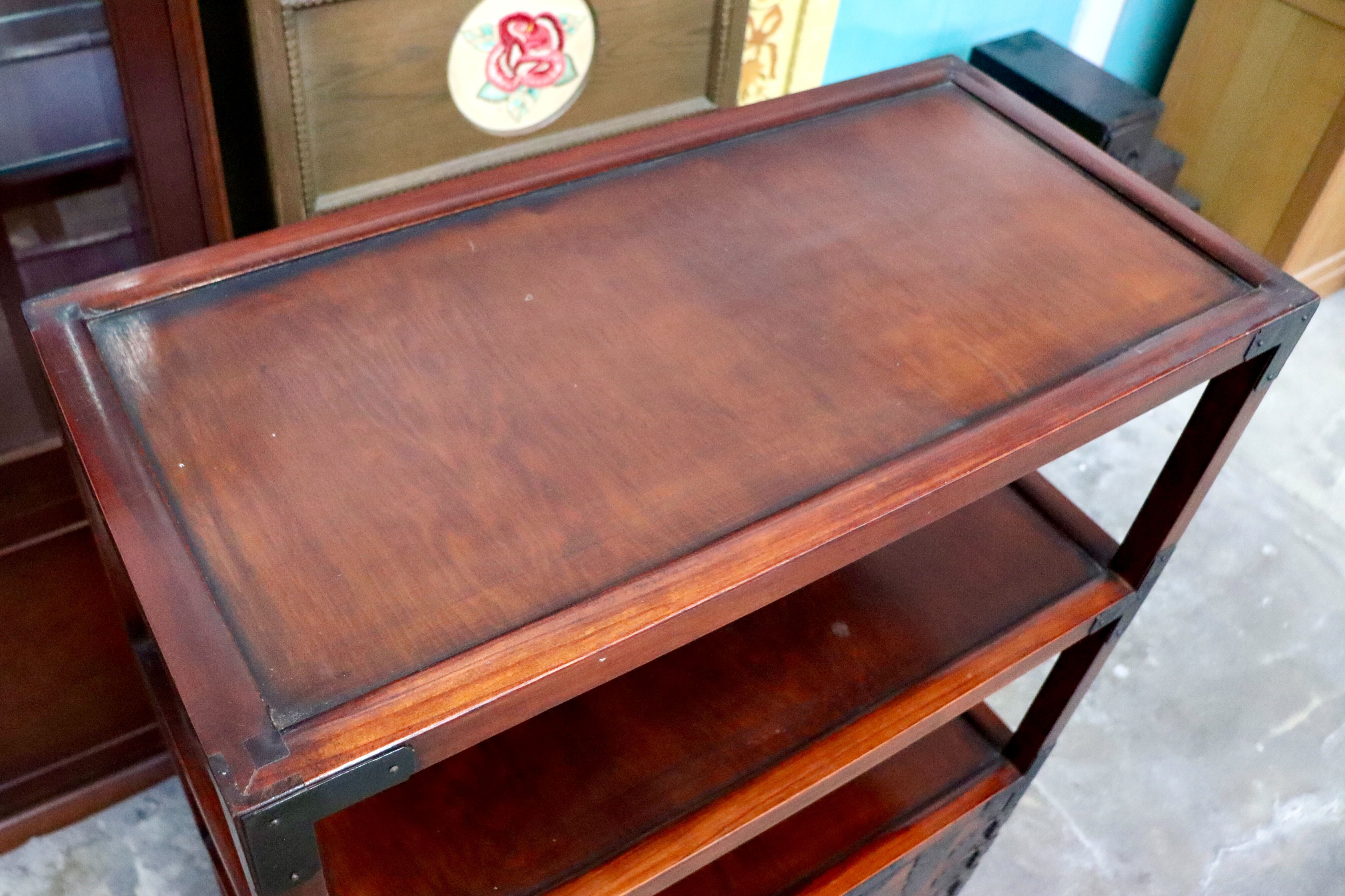 GMIH305○時代箪笥 整理箪笥 チェスト 和箪笥 和家具 飾り棚 棚 ラック 和室 和モダン 古民家 昭和 レトロ アンティーク