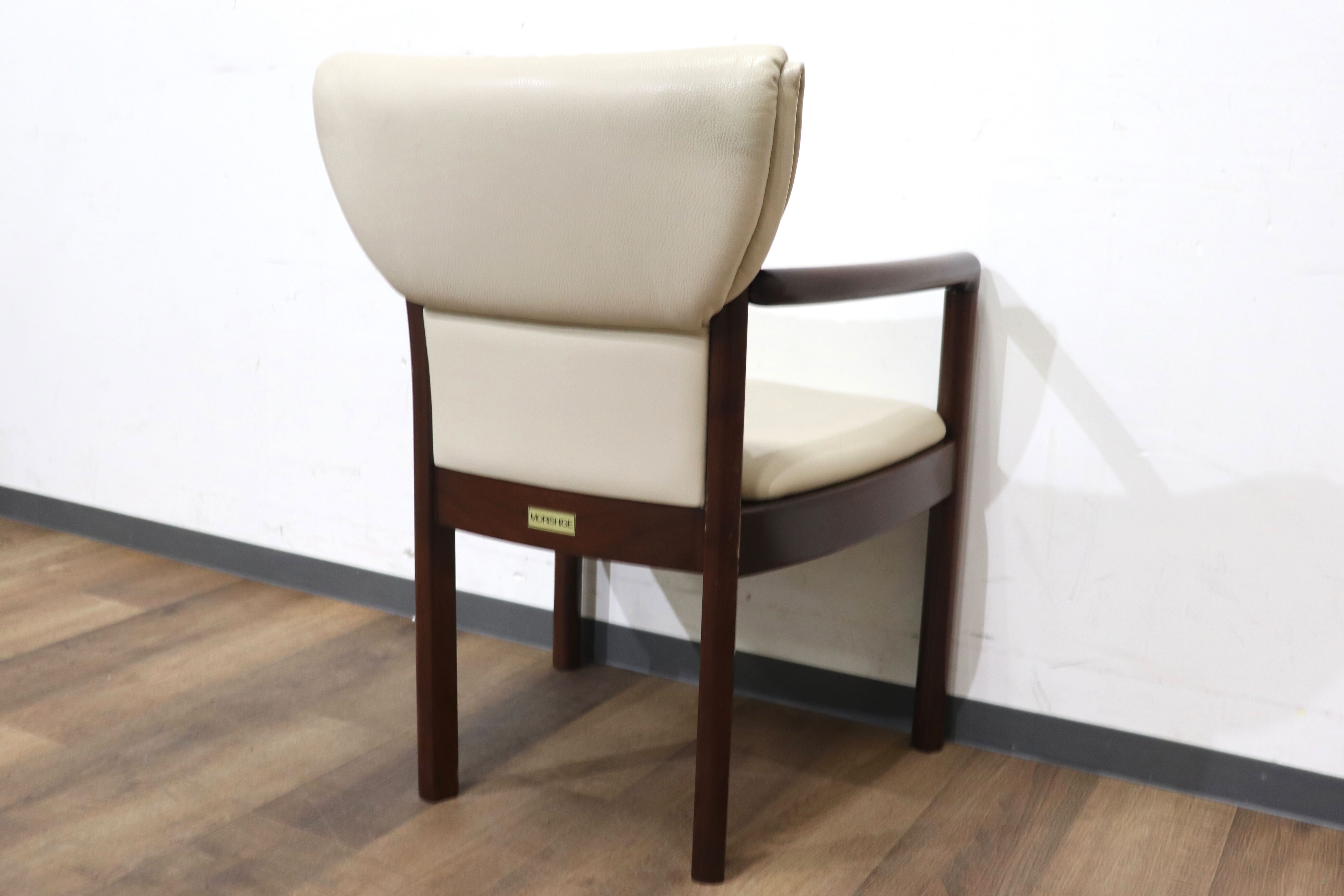 GMHN302B○モリシゲ / MORISHIGE アームチェア ダイニングチェア 食卓椅子 椅子 本革 IDC大塚家具 最高級 モダン クラシック