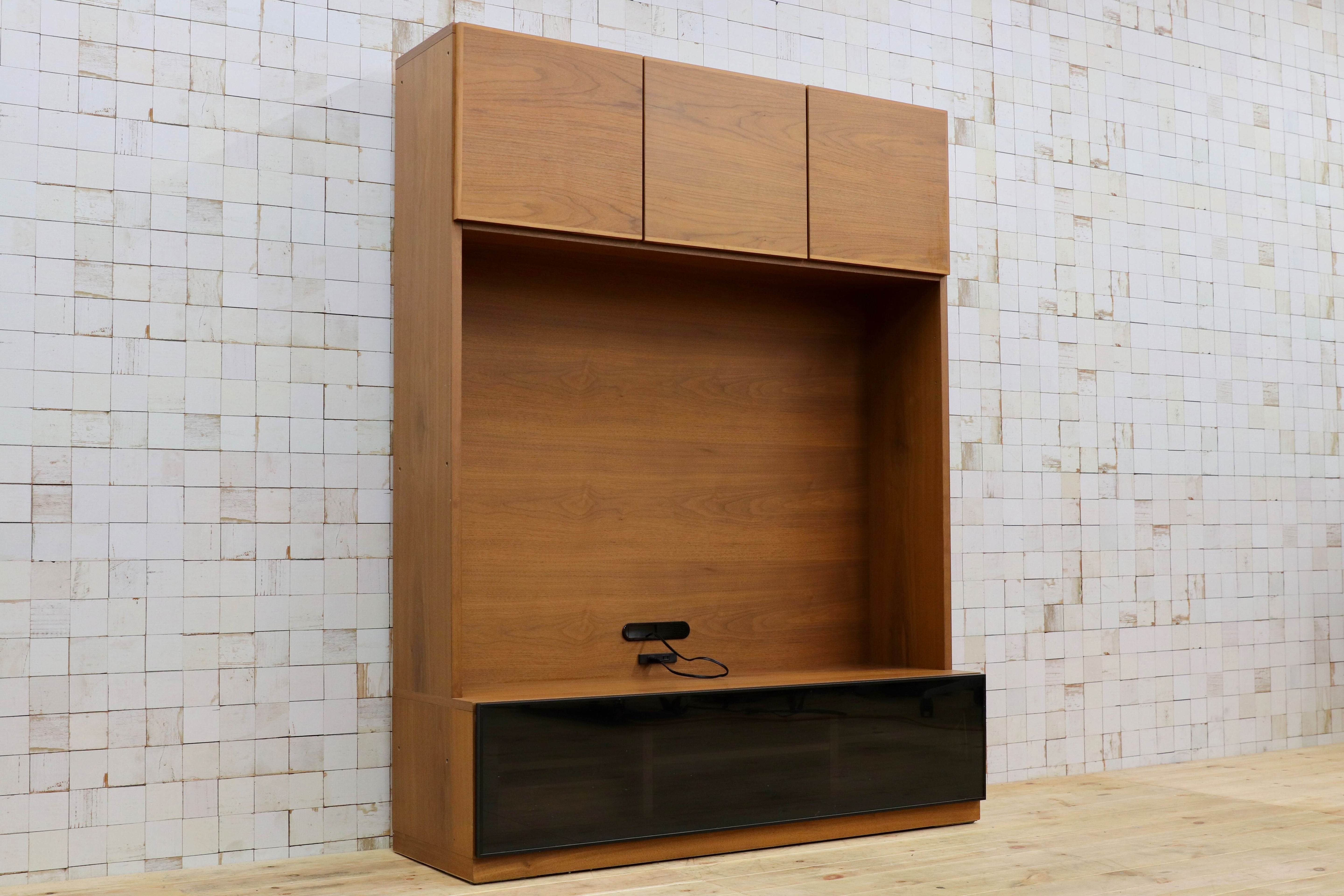 GMIK167○ACTUS / アクタス SHINE シャイン スタジオアルファトレイディング テレビボード リビングボード シェルフ ウォールナット