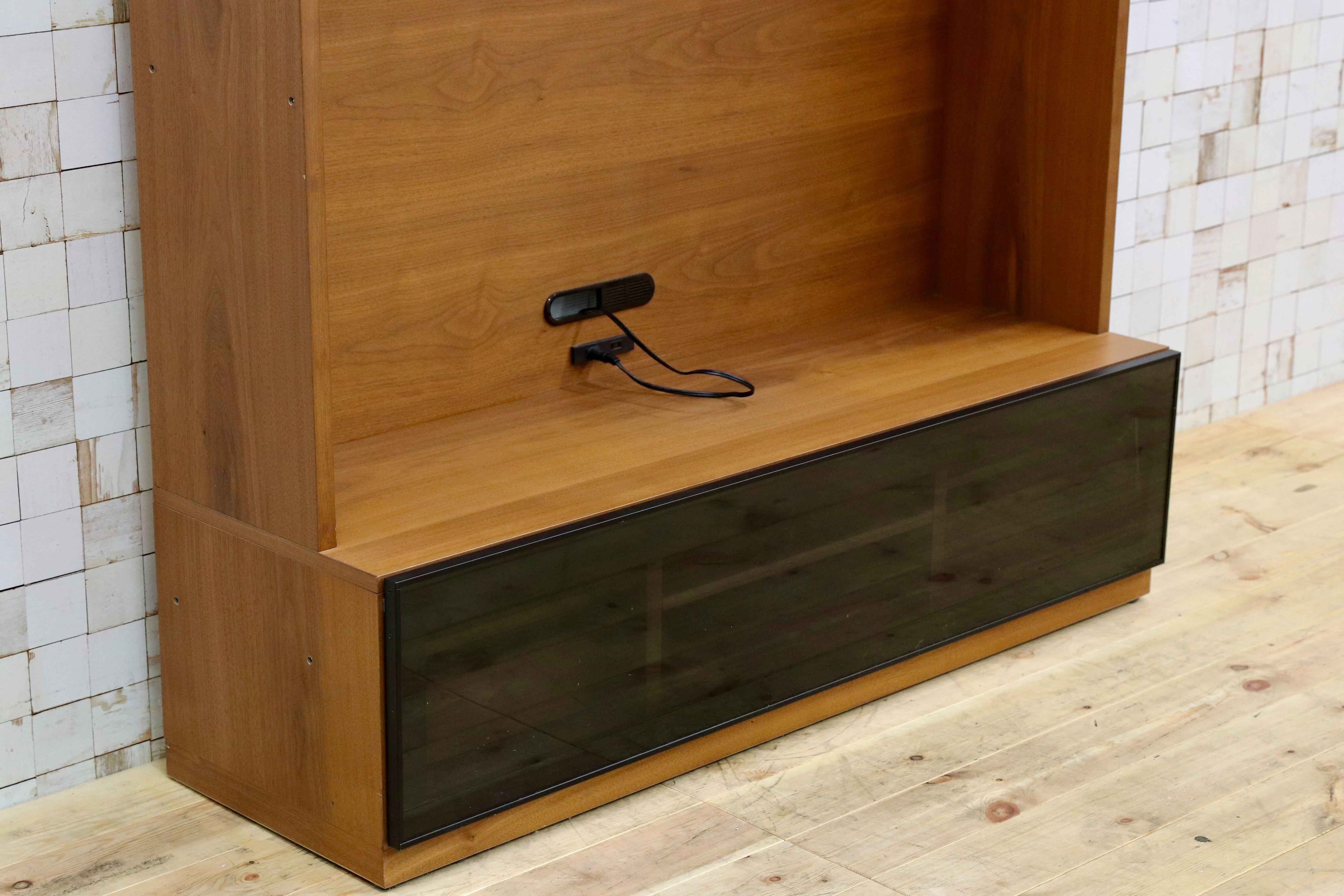 GMIK167○ACTUS / アクタス SHINE シャイン スタジオアルファトレイディング テレビボード リビングボード シェルフ ウォールナット