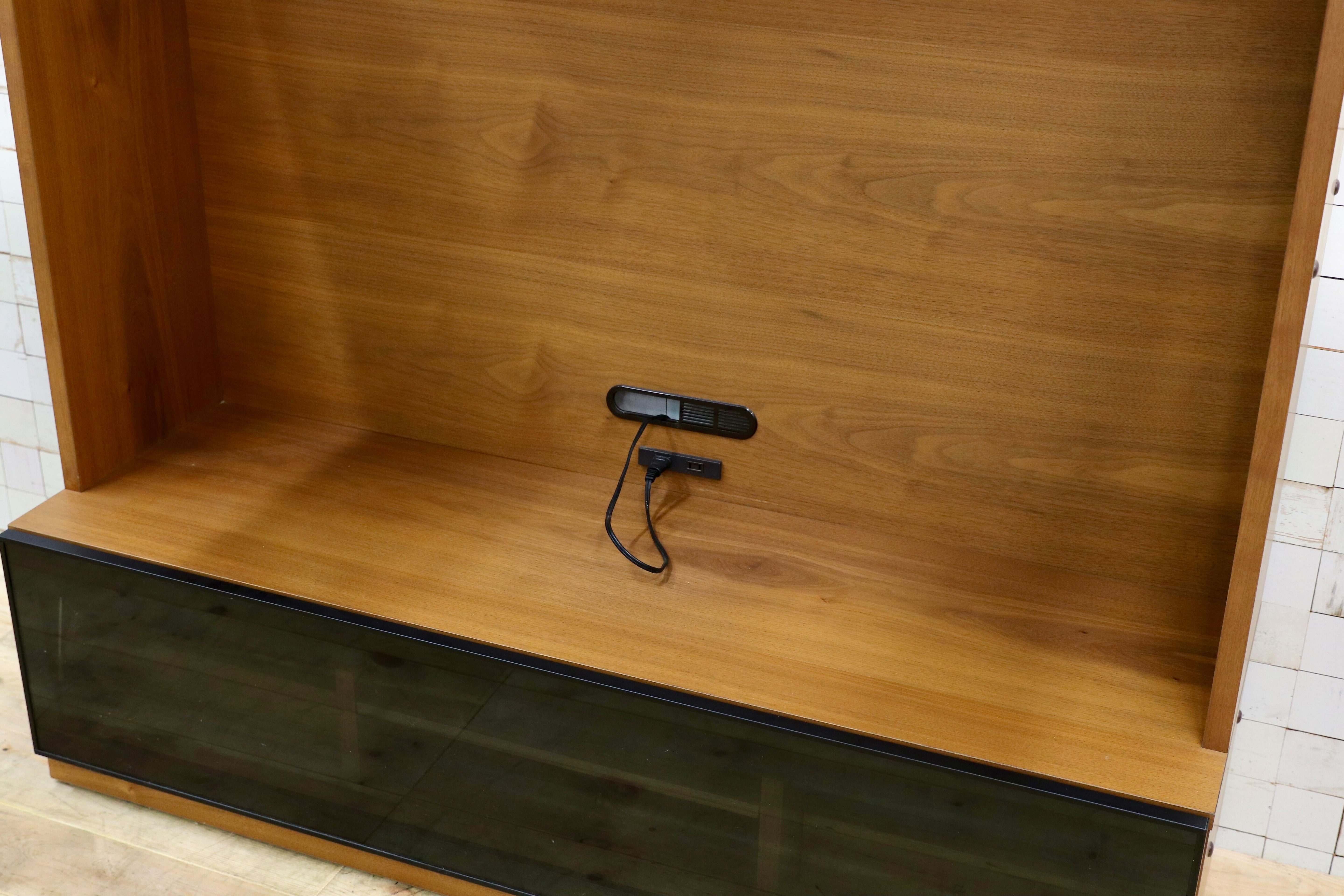 GMIK167○ACTUS / アクタス SHINE シャイン スタジオアルファトレイディング テレビボード リビングボード シェルフ ウォールナット