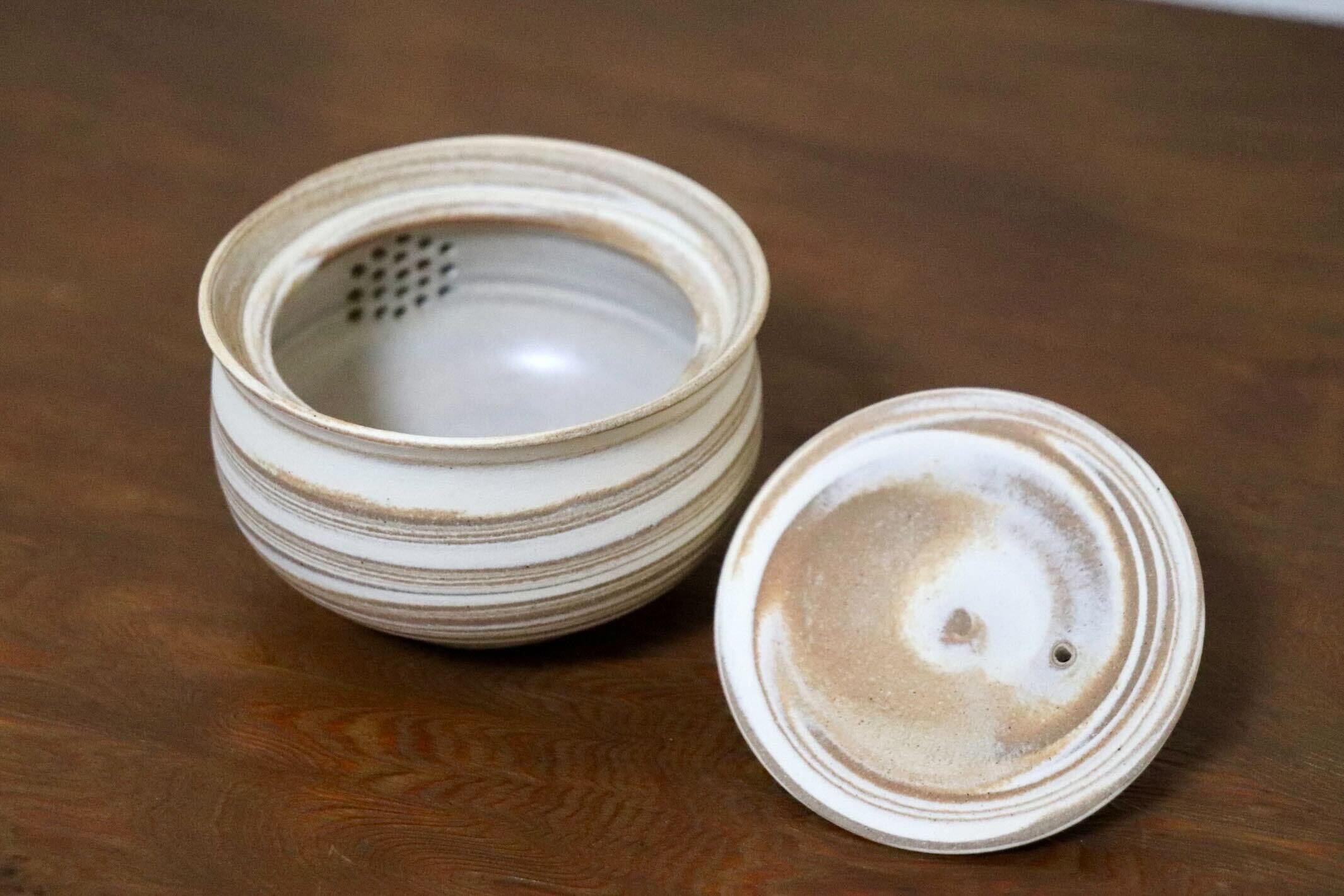 GMIO432A○千代市陶房 清水万佐年 丹波焼 宝瓶 伝統工芸 煎茶道具 茶器 急須