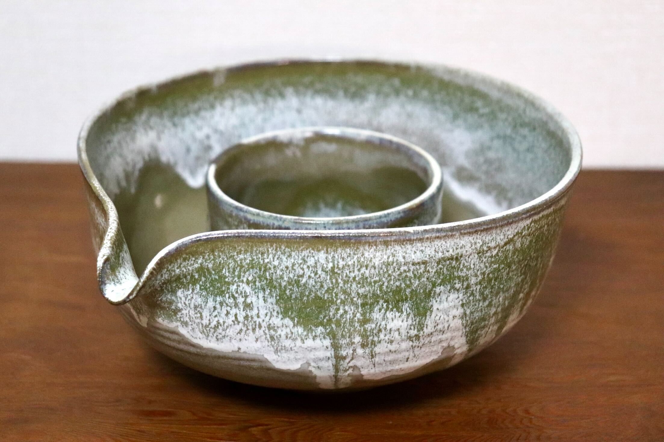 GMIO460○千代市陶房 清水千代市 丹波焼 片口鉢 伝統工芸