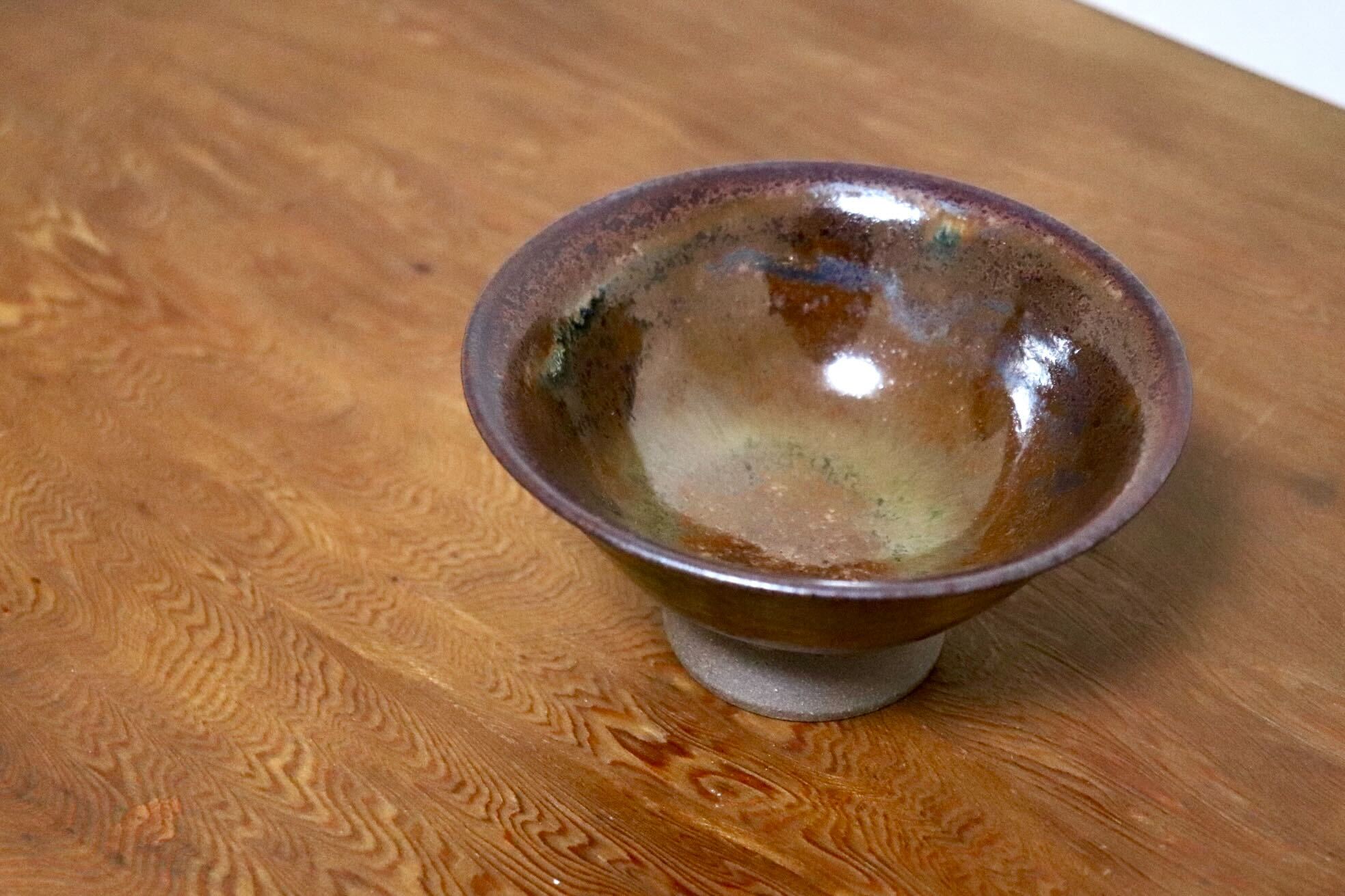 GMIO465A○千代市陶房 清水千代市 丹波焼 ごはん茶碗 陶器 丹波篠山 伝統工芸 未使用