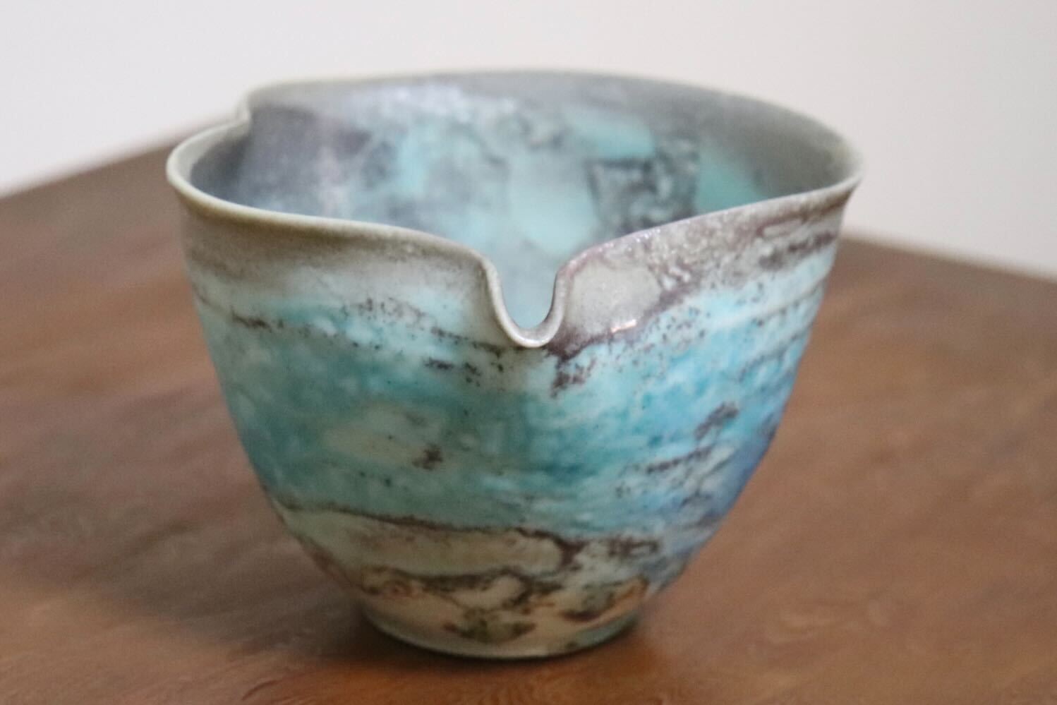 GMIO455A○千代市陶房 清水万佐年 丹波焼 片口 伝統工芸 丹波篠山 未使用