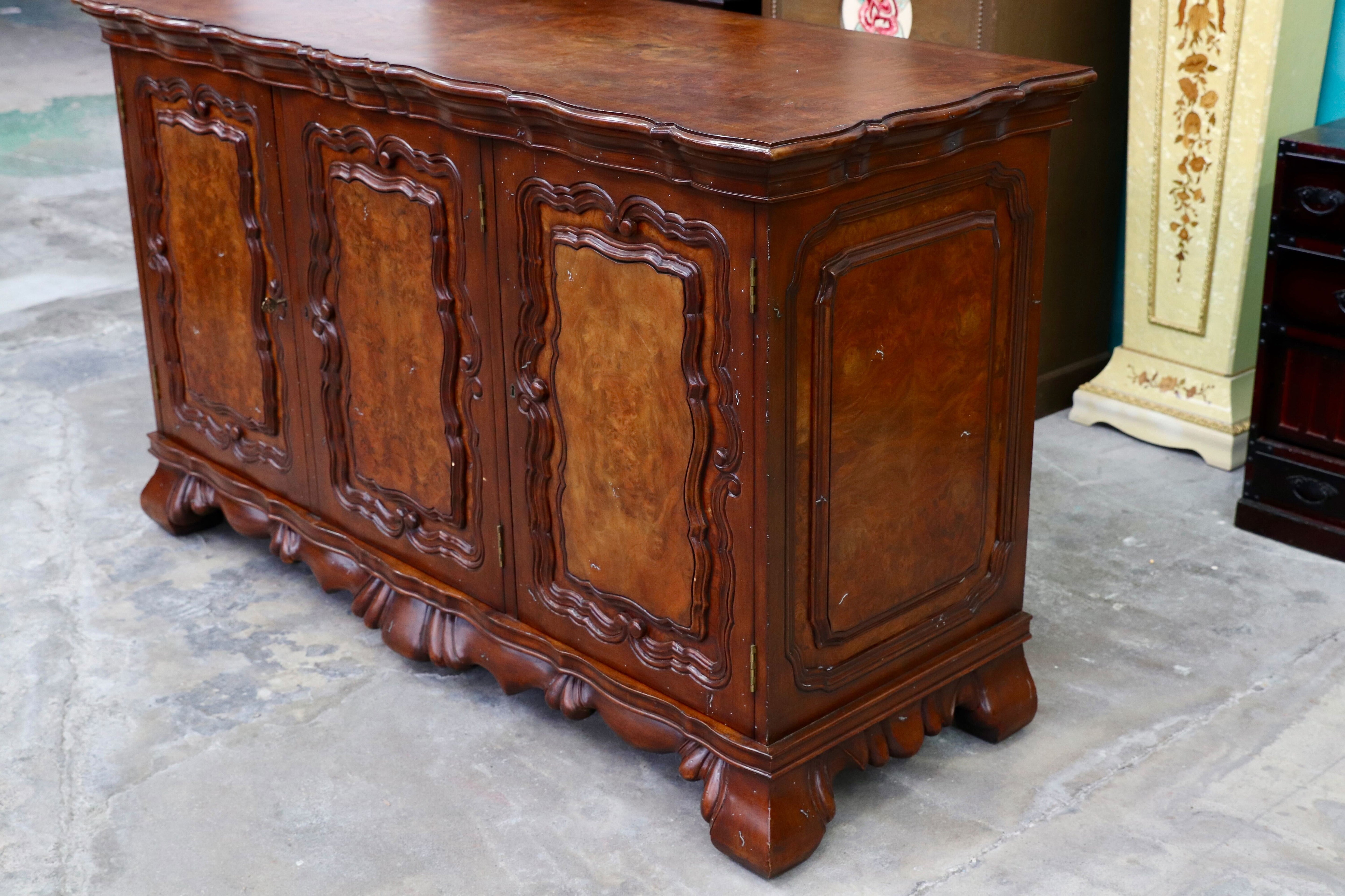 GMIK578○MAITLAND-SMITH / メートランズスミス 英国 アンティーク 稀少 サイドボード クラシック リビングボード 店舗什器 約160万