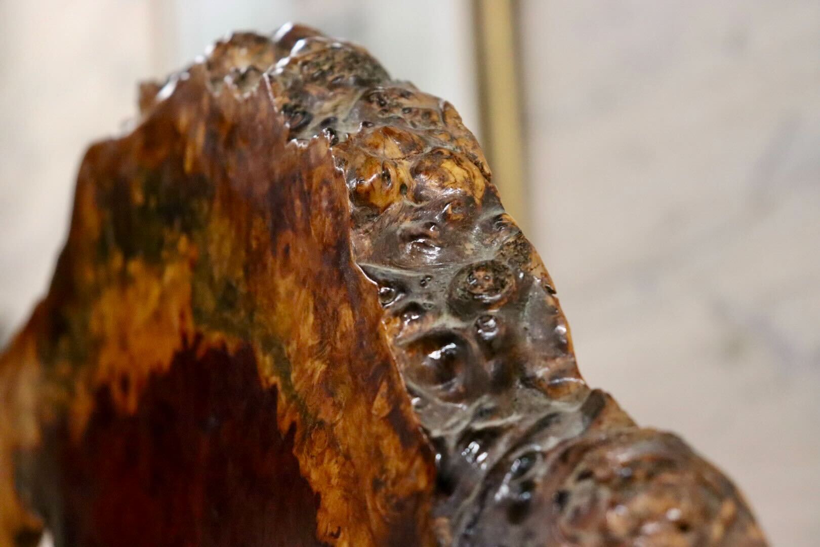 GMIH284A○最高級 花梨材 唐木 無垢 一枚板 衝立 間仕切り 屏風 飾り板 和家具 和モダン 玄関 和室 茶室 希少