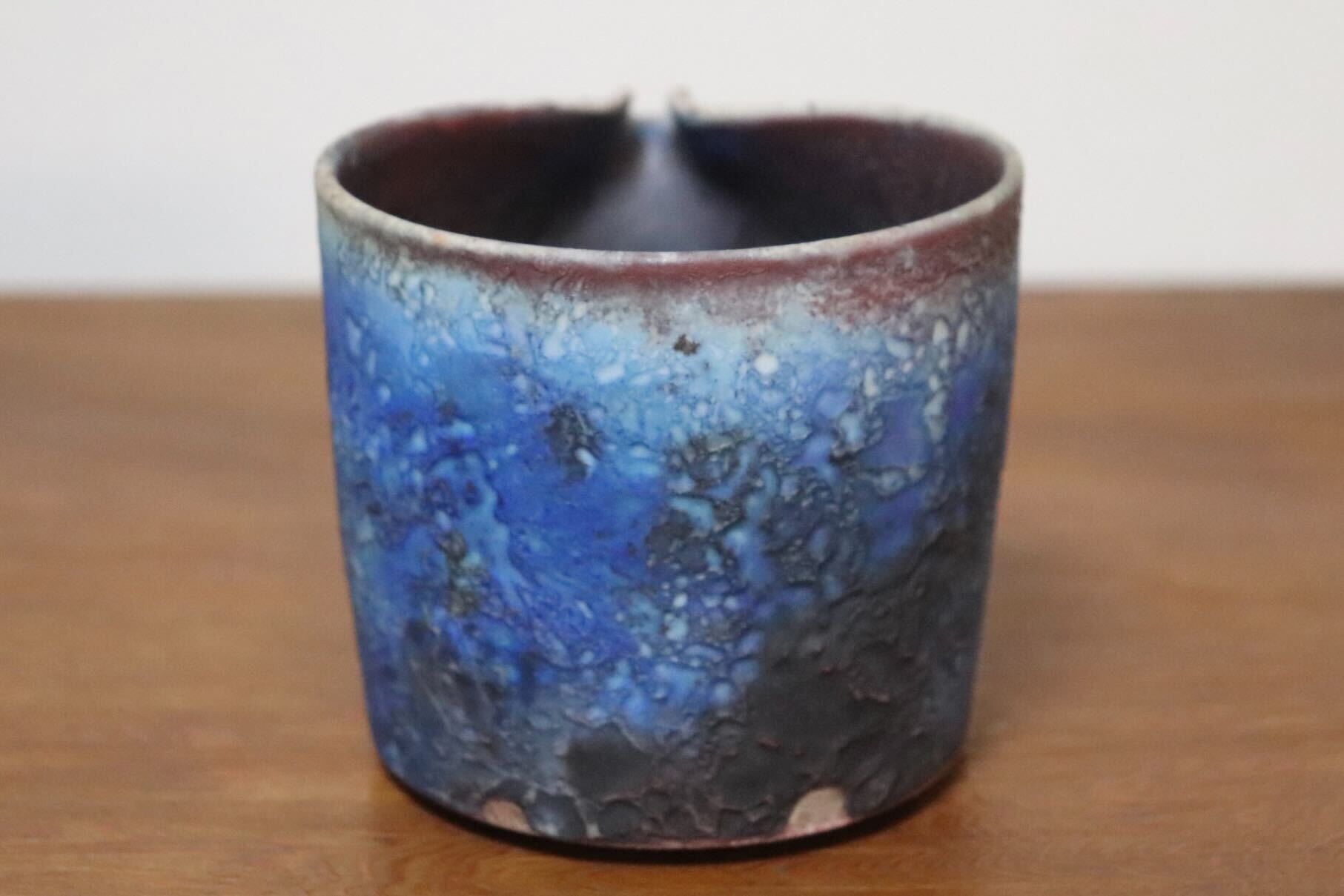 GMIO455B○千代市陶房 清水万佐年 丹波焼 片口 伝統工芸 丹波篠山 未使用