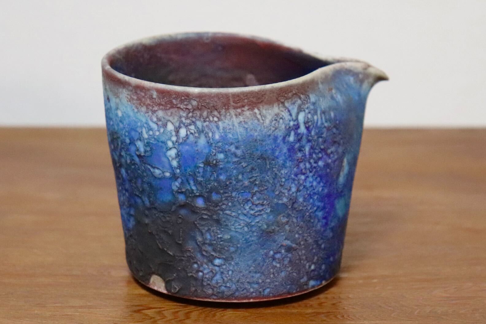 GMIO455B○千代市陶房 清水万佐年 丹波焼 片口 伝統工芸 丹波篠山 未使用