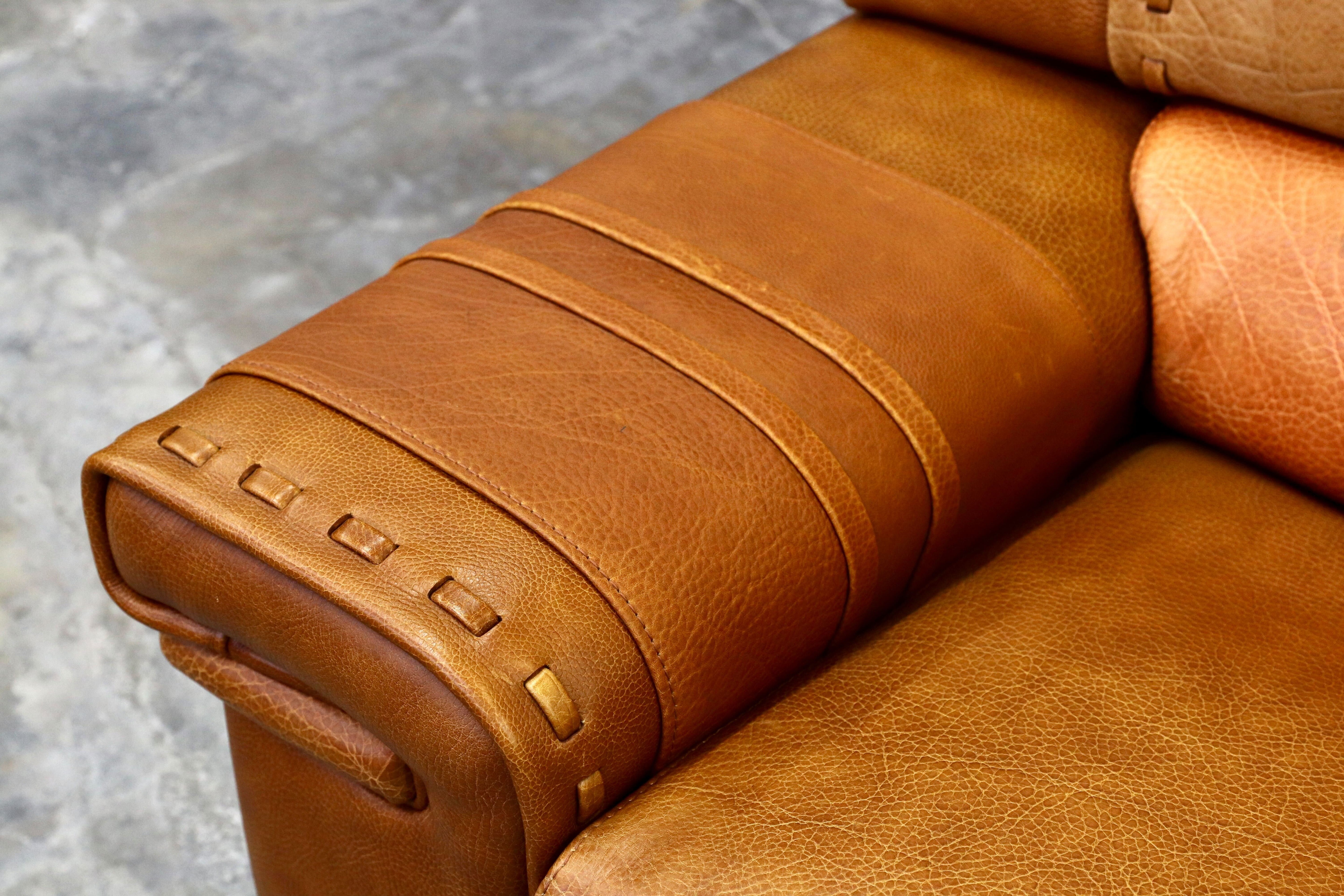 GMIK148○formenti / フォルメンティ イタリア製 最高級 ラグジュアリー シングルソファ 厚手本革 ブラウン ユーロカーサ取扱 約70万