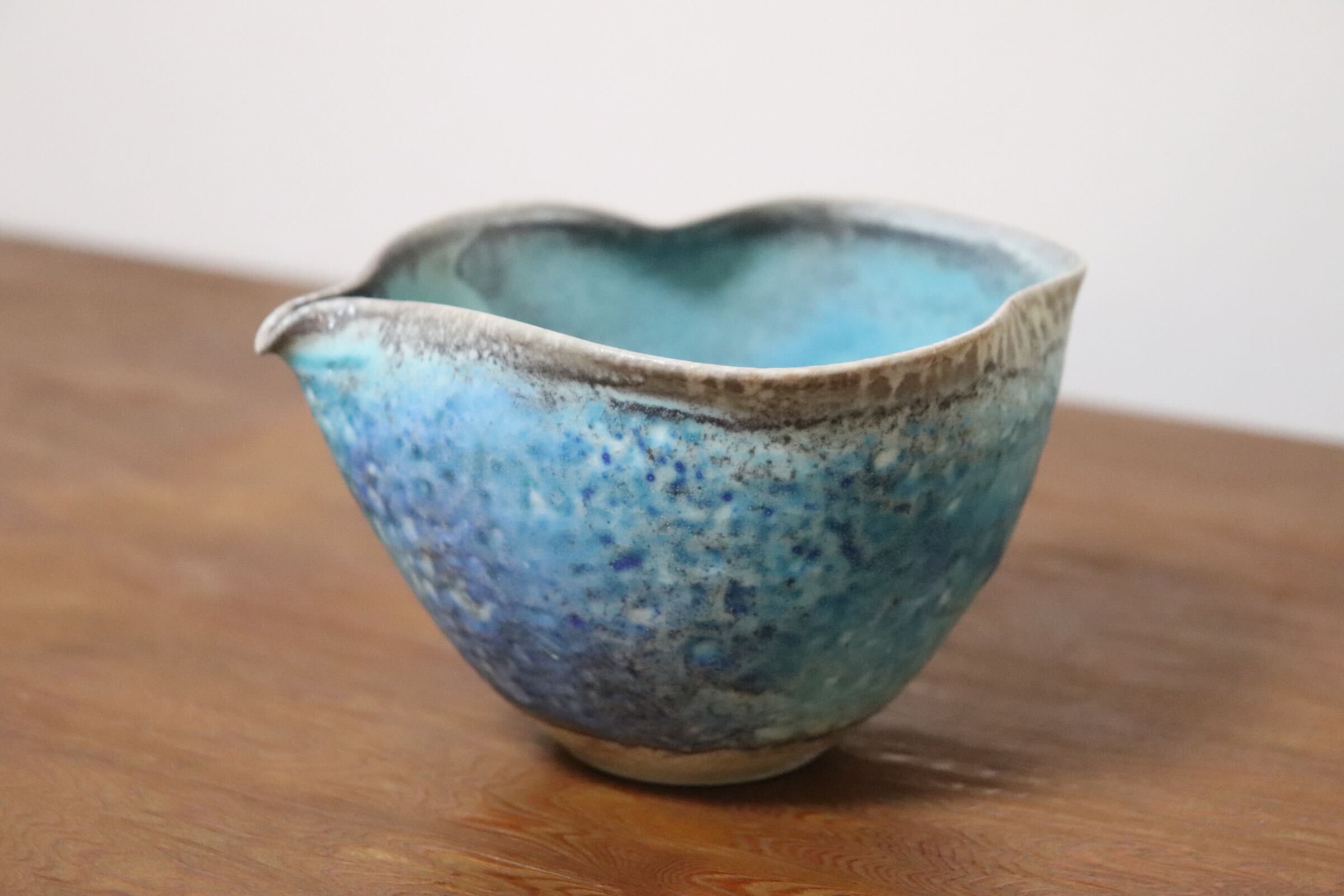 GMIO455D○千代市陶房 清水万佐年 丹波焼 片口 伝統工芸 丹波篠山 未使用