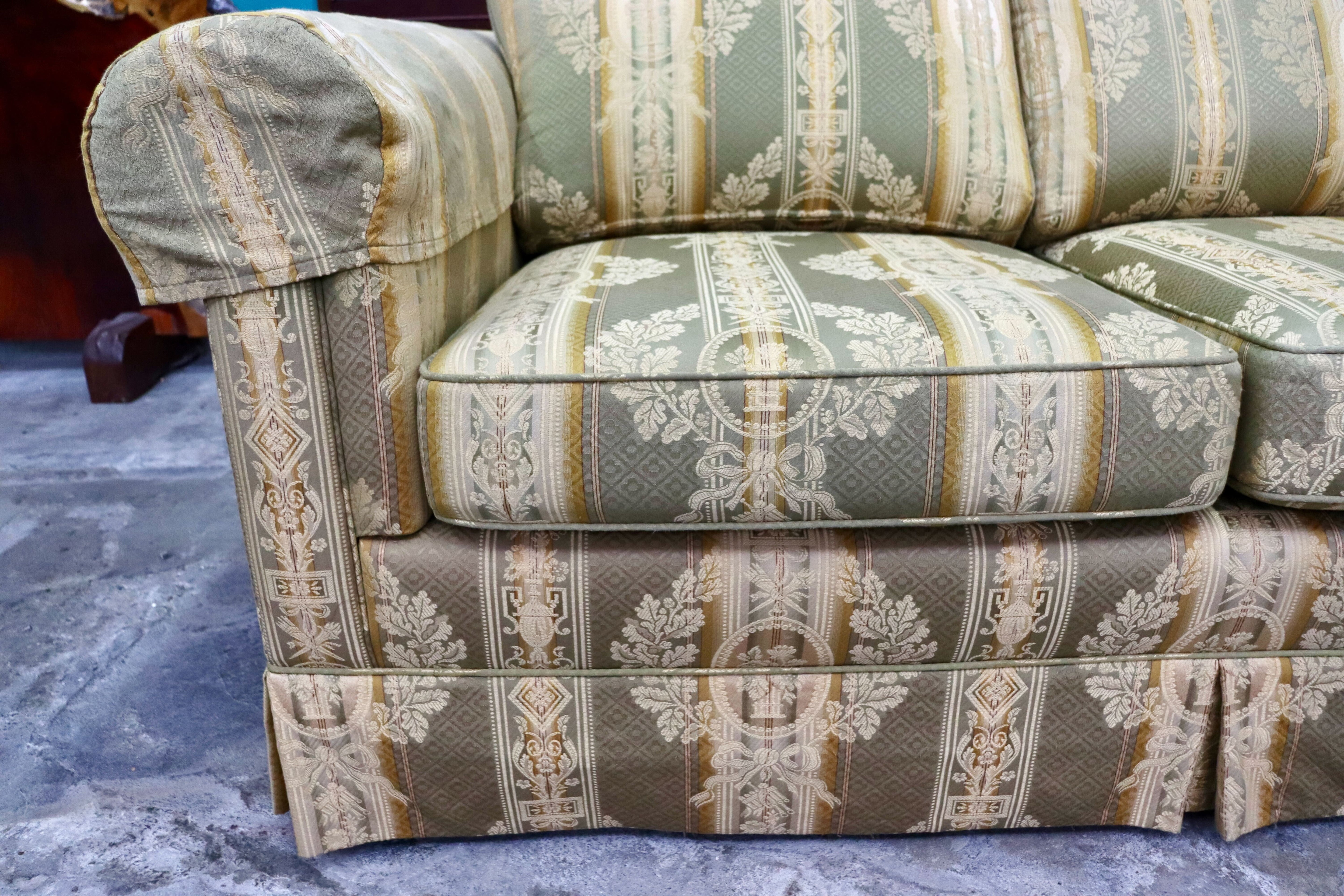 GMIK675A○DREXEL HERITAGE / ドレクセルヘリテイジ 2人掛けソファ ラブソファ 長椅子 ファブリック ヴィンテージ クラシック 高級家具